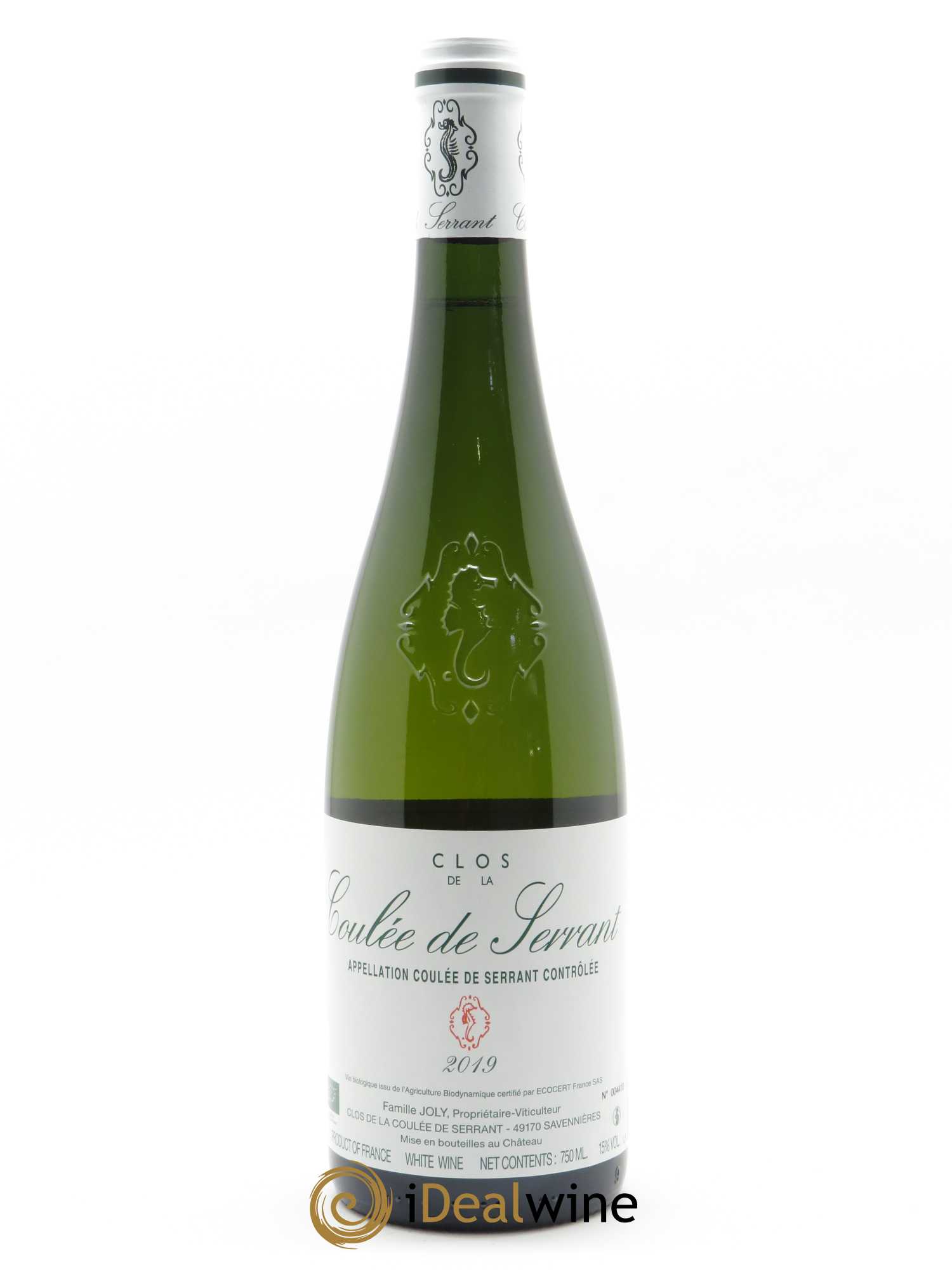 Savennières Clos de la Coulée de Serrant Vignobles de la Coulée de Serrant - Nicolas Joly 2019 - Lot of 1 bottle - 0