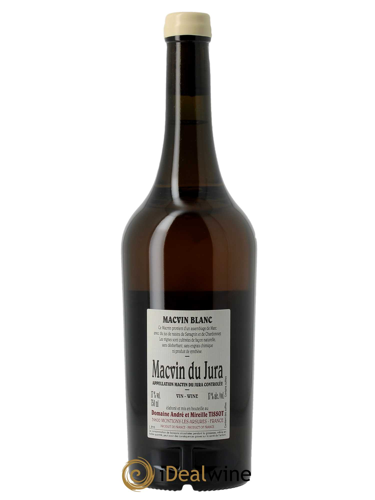 Macvin du Jura Bénédicte et Stéphane Tissot  - Lot of 1 bottle - 1