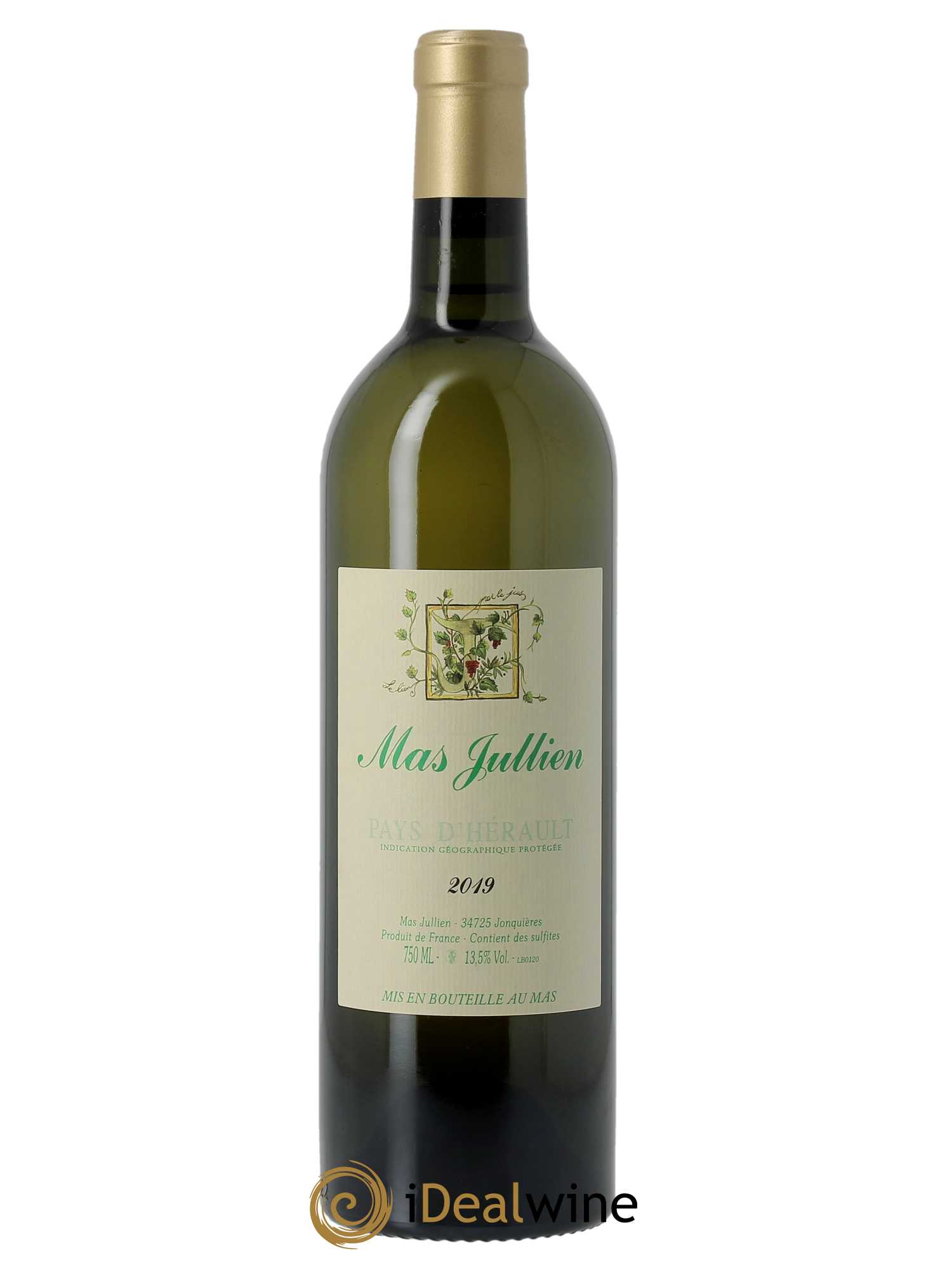 IGP Pays d'Hérault Mas Jullien Olivier Jullien 2020 - Lot of 1 bottle - 0