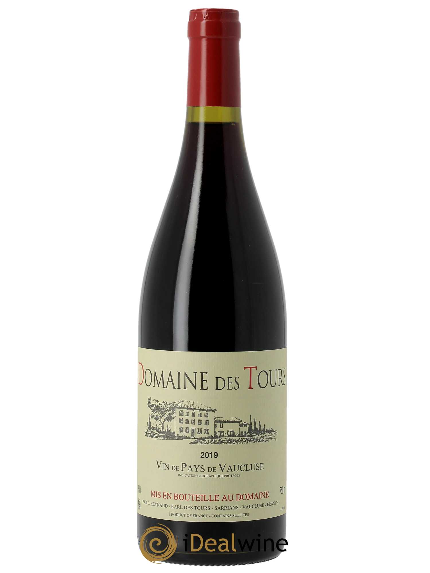 IGP Vaucluse (Vin de Pays de Vaucluse) Domaine des Tours Emmanuel Reynaud 2019 - Lotto di 1 bottiglia - 0