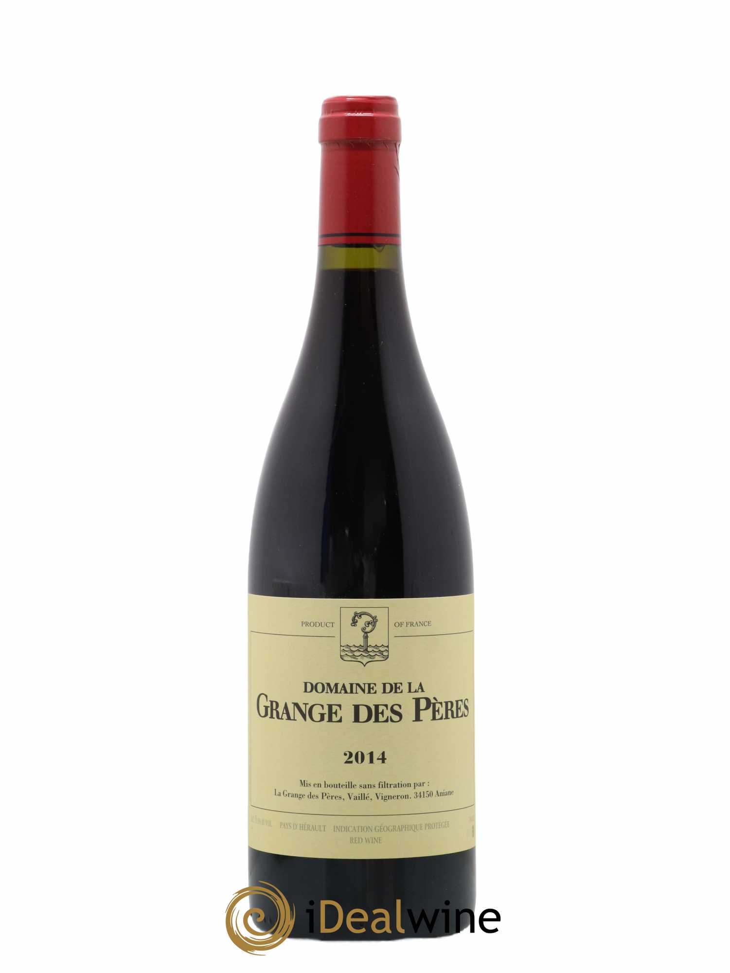 IGP Pays d'Hérault Grange des Pères Laurent Vaillé  (ohne Mindestpreis) 2014 - Posten von 1 Flasche - 0