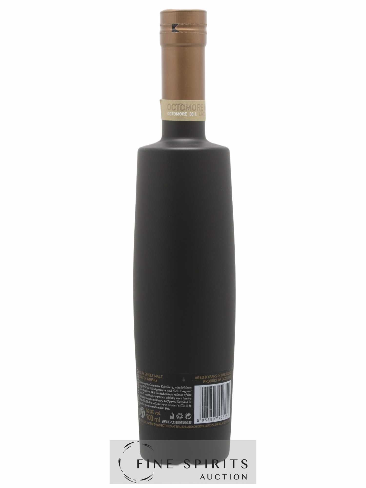 Buy Octomore 8 years Of. Masterclass Edition 08.1 Super-Heavily Peated -  One of 42000 Limited Edition (lot: B2246032-1838)