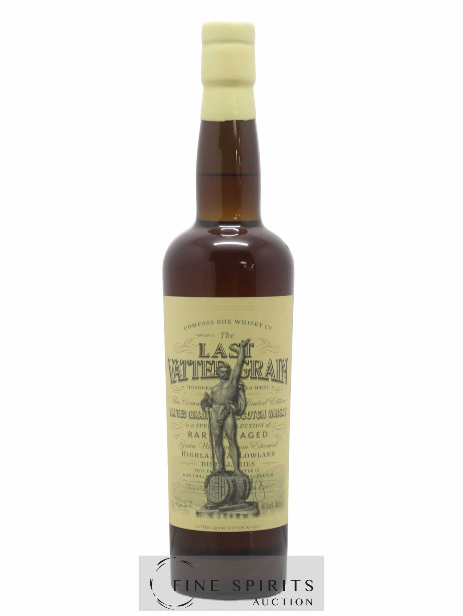 The Last Vatted Grain Compass Box bottled 2011 Limited Edition of 297 bottles - Lot of 1 bottle - 0