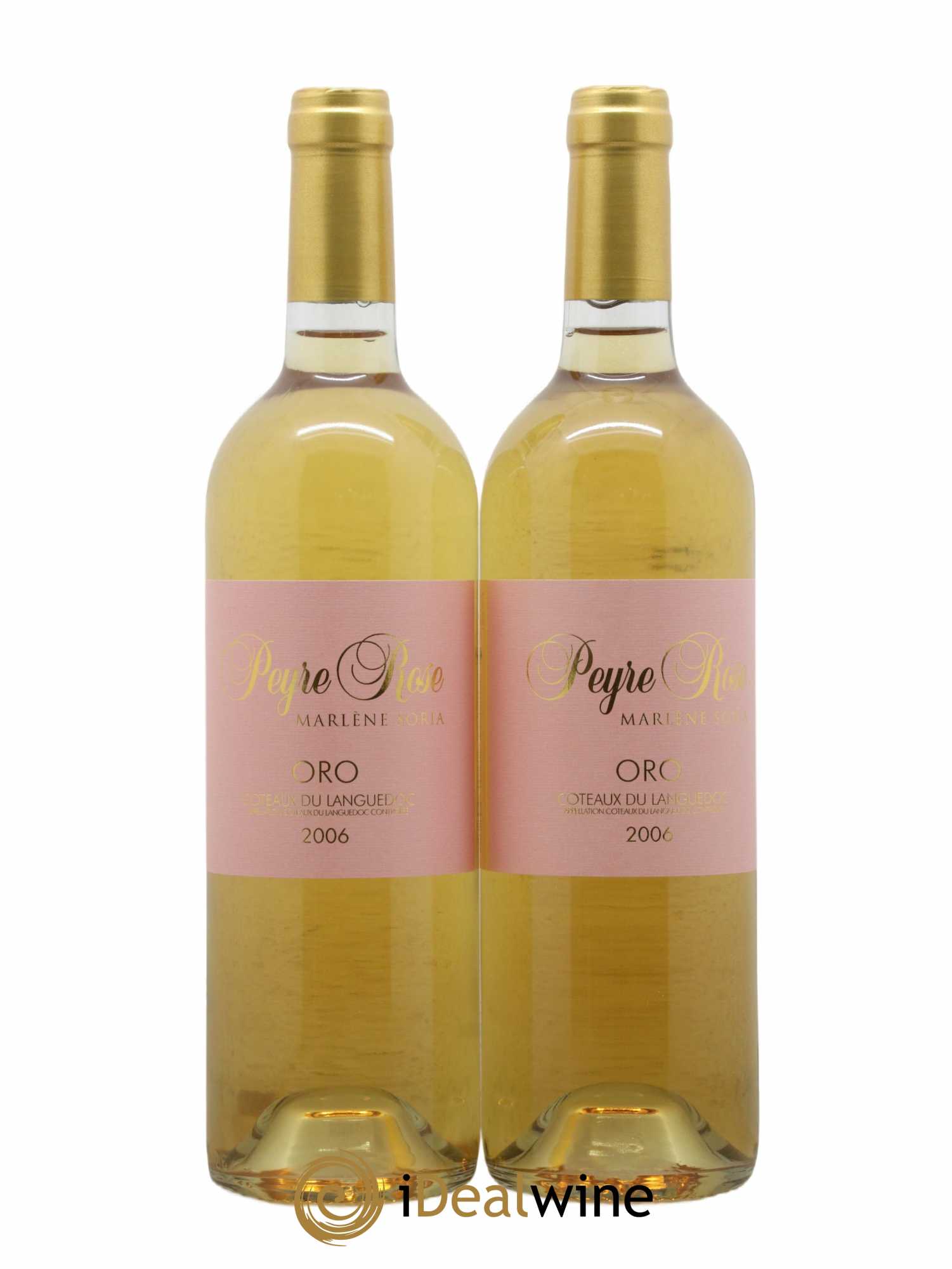 Coteaux du Languedoc Peyre Rose  Oro Marlène Soria 2006 - Lot de 2 bouteilles - 0