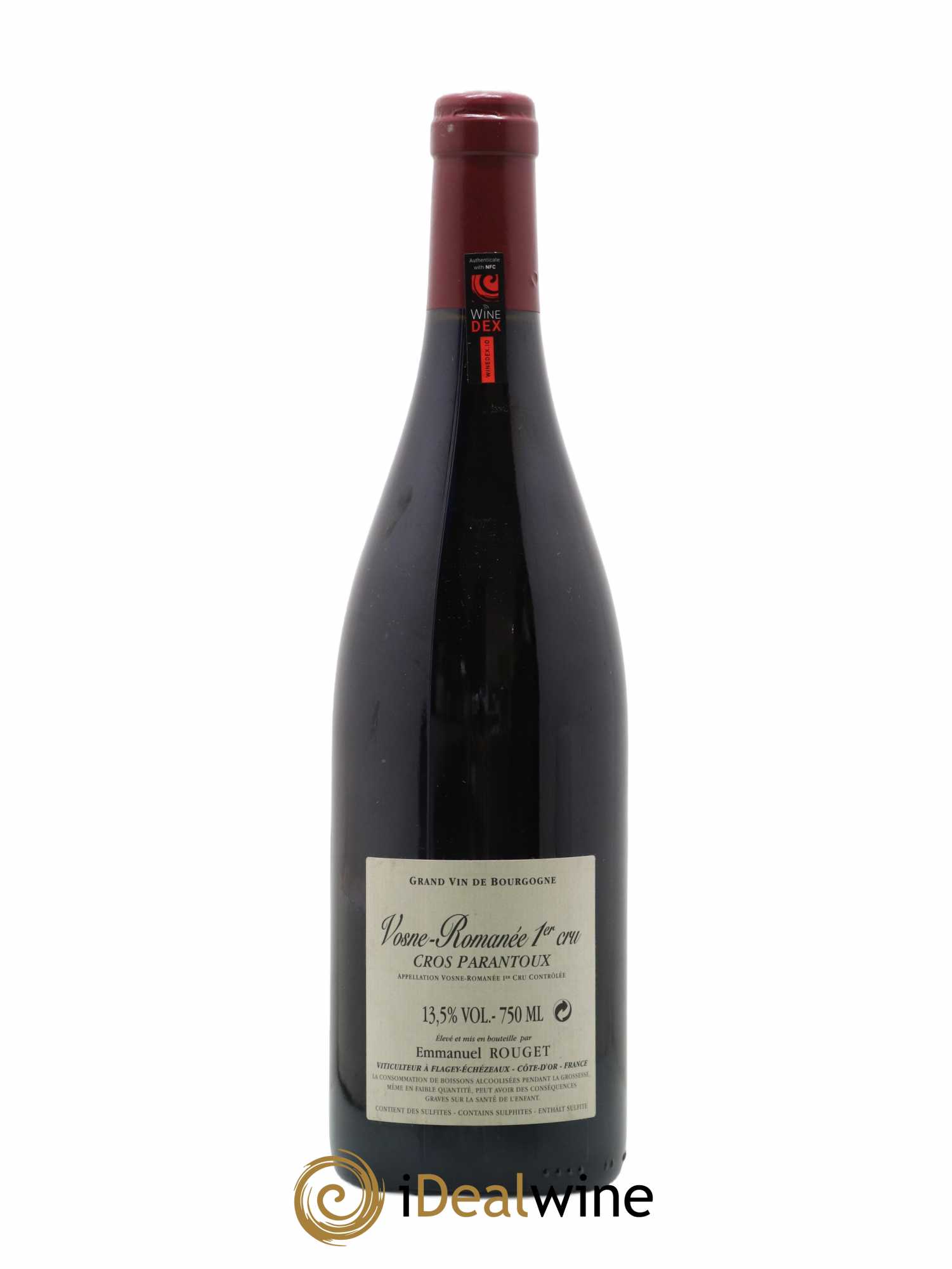 Vosne-Romanée 1er Cru Cros Parantoux Emmanuel Rouget 2012 - Lot de 1 bouteille - 1