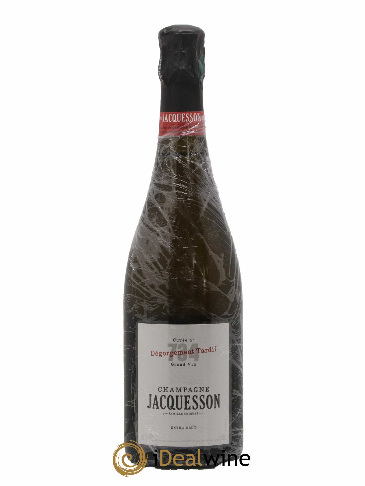 Cuvée 734 DT (Dégorgement Tardif) Jacquesson Extra Brut  - Lot de 1 bouteille - 0