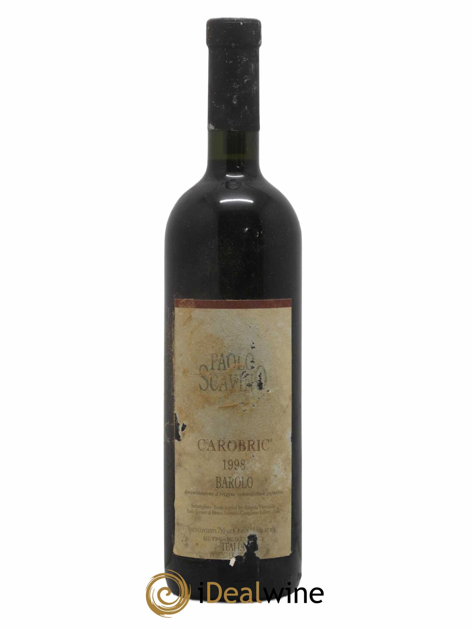 Barolo DOCG Azienda Vitivinicola Carobric Paolo Scavino  1998 - Lot of 1 bottle - 0