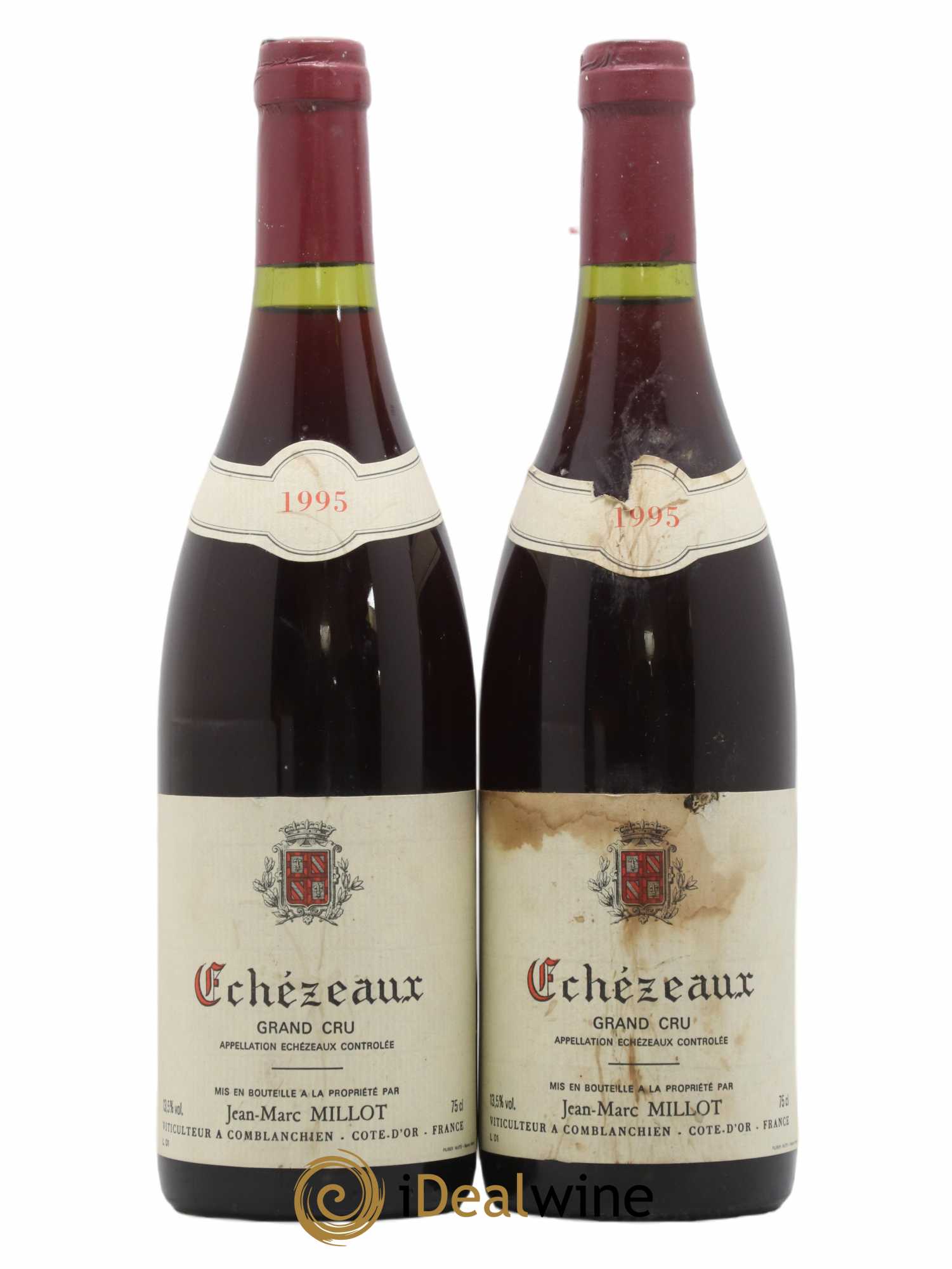 Echezeaux Grand Cru Jean-Marc Millot 1995 - Lot of 2 bottles - 0