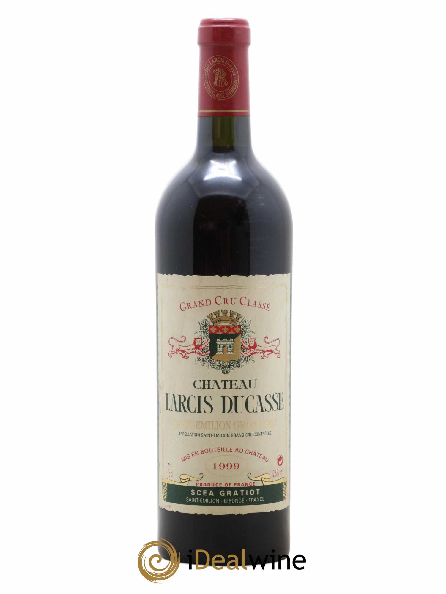 Château Larcis Ducasse 1er Grand Cru Classé B 1999 - Lot de 1 bouteille - 0