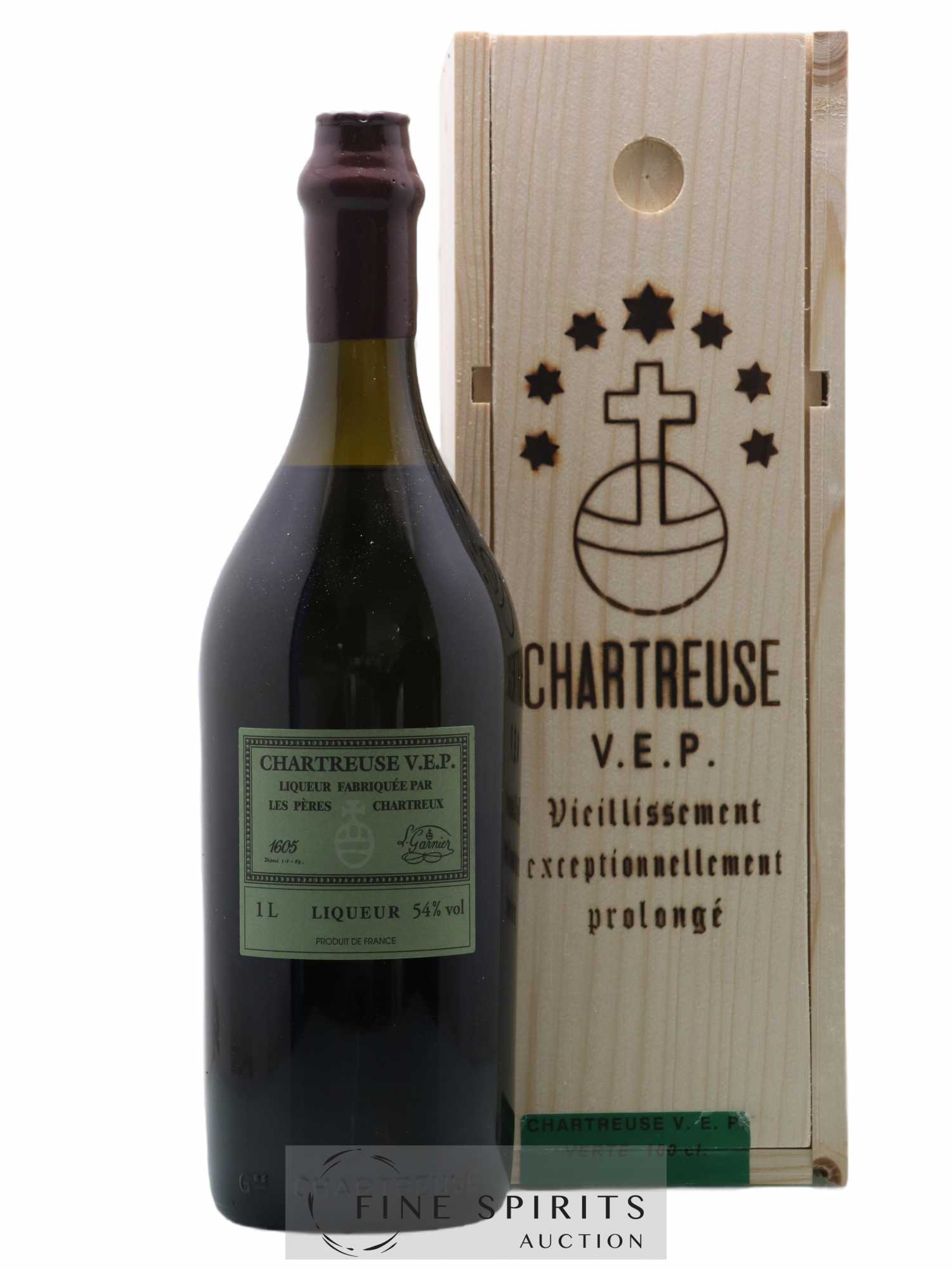 Chartreuse Of. Verte V.E.P. Mise 2023 - Lot de 1 bouteille - 0