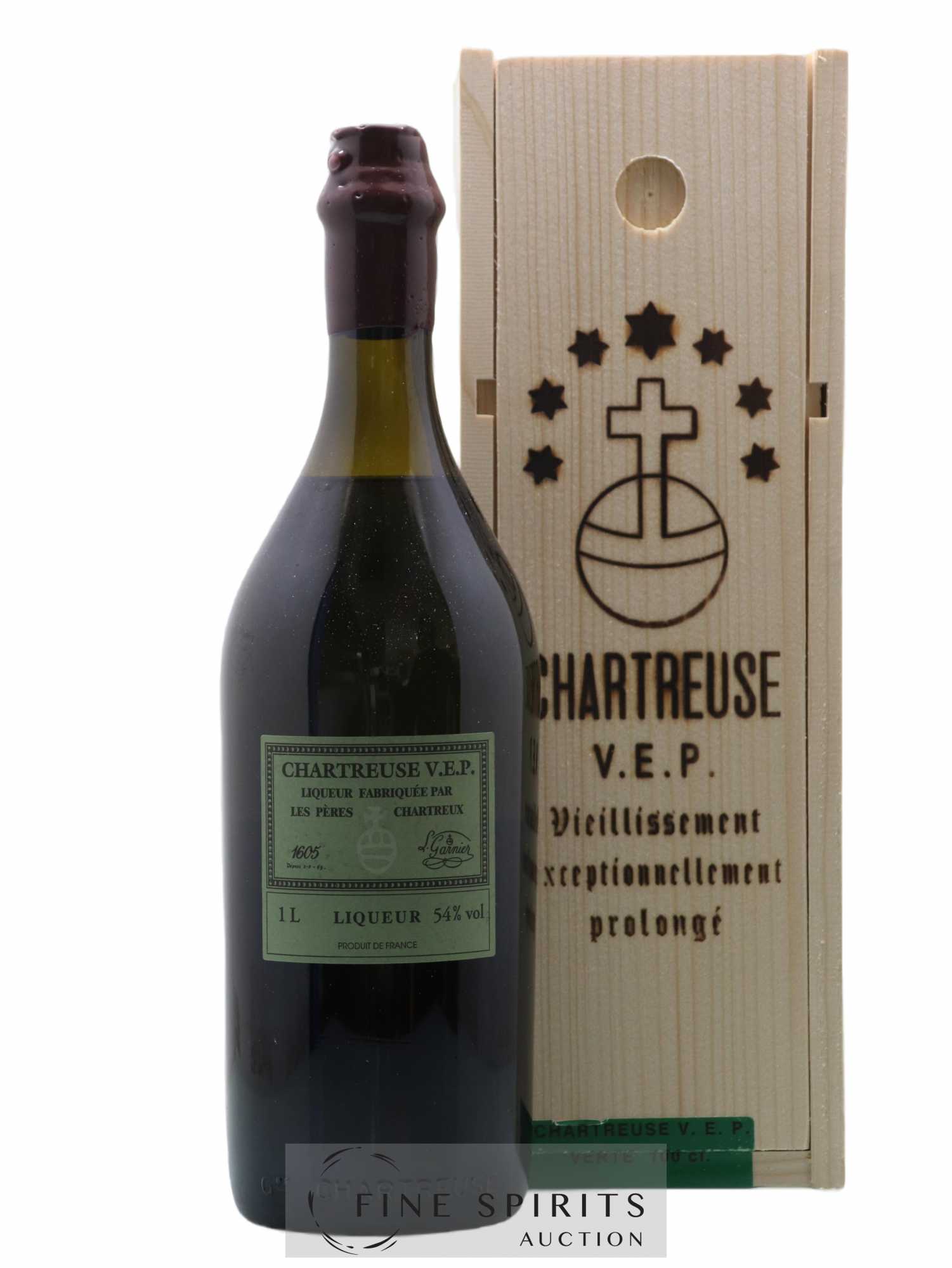 Chartreuse Of. Verte V.E.P. Mise 2023 - Lotto di 1 bottiglia - 0