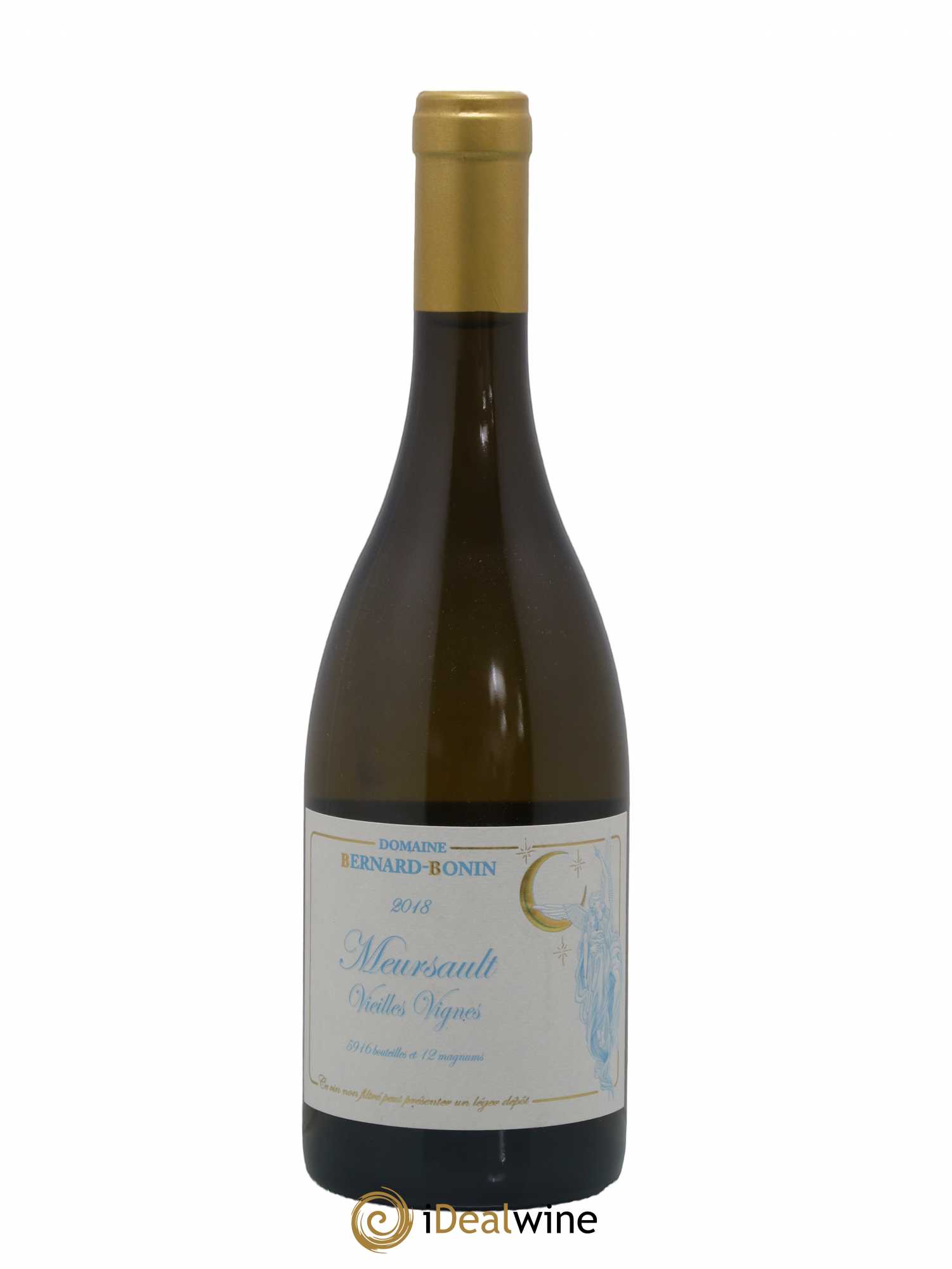 Meursault Vieilles Vignes Bernard Bonin  2018 - Lot de 1 bouteille - 0