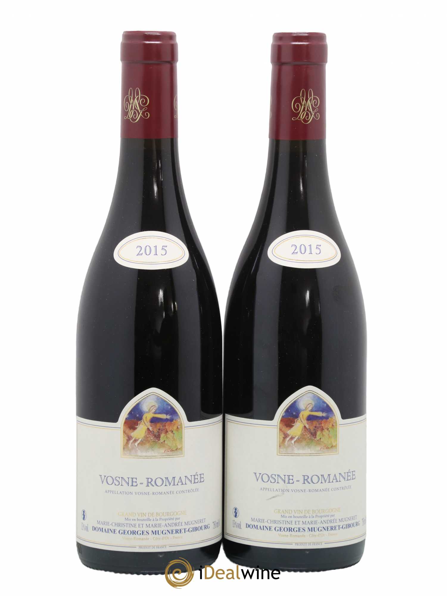 Vosne-Romanée Mugneret-Gibourg (Domaine) 2015 - Lot of 2 bottles - 0