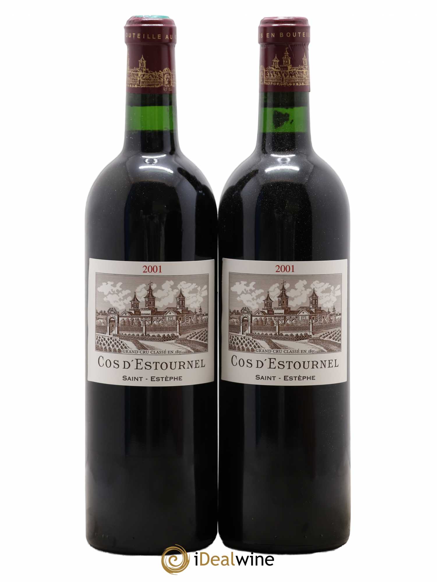 Cos d'Estournel 2ème Grand Cru Classé 2001 - Lot de 2 bouteilles - 0