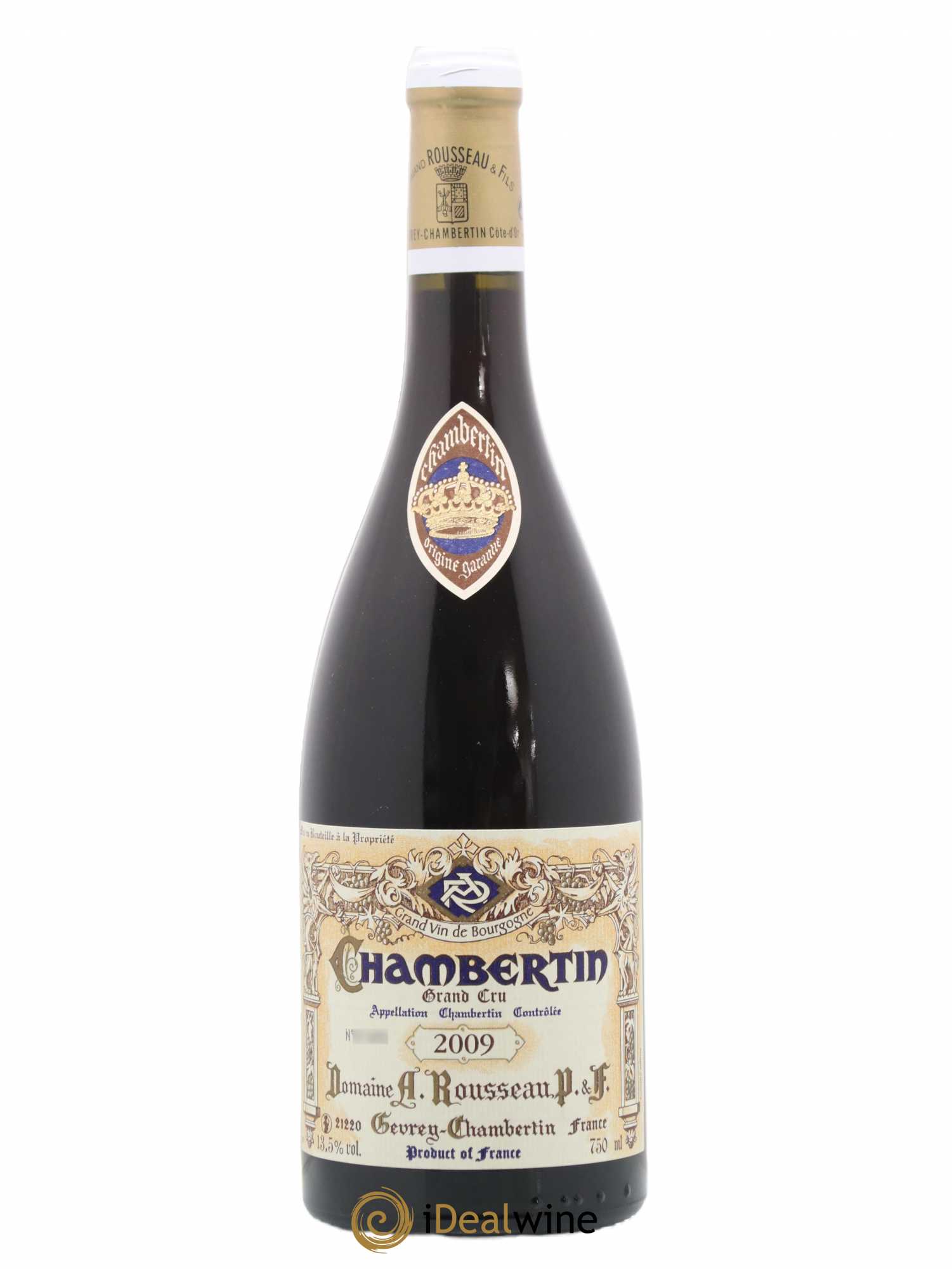 Chambertin Grand Cru Armand Rousseau (Domaine) 2009 - Lotto di 1 bottiglia - 0