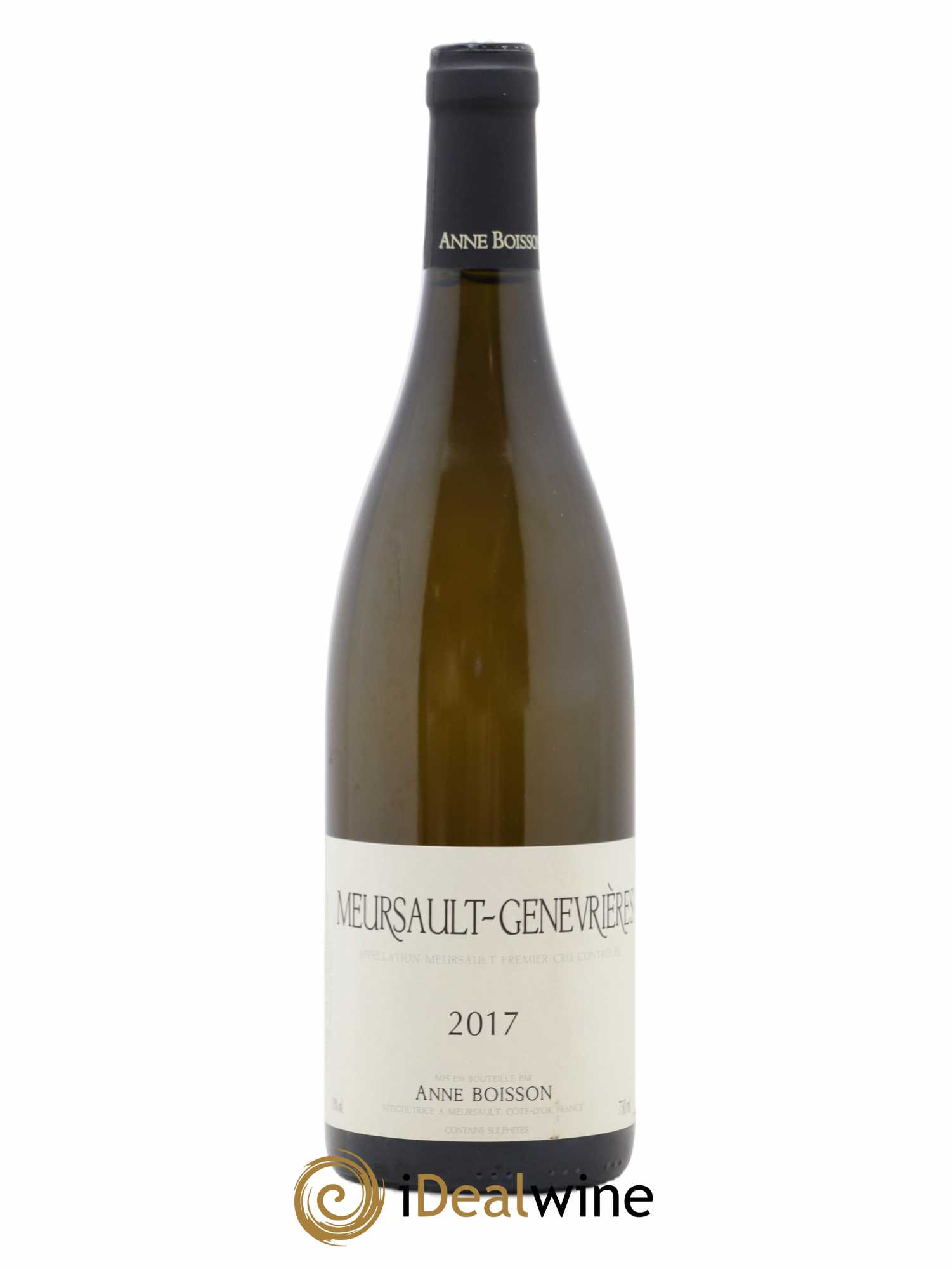 Meursault 1er Cru Genevrières Anne Boisson  2017 - Lot de 1 bouteille - 0