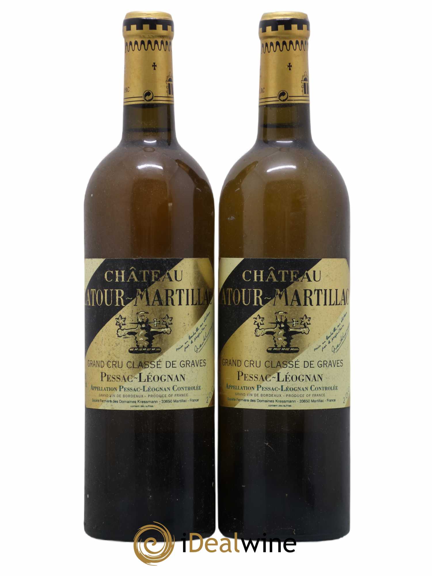 Château Latour-Martillac Cru Classé de Graves  2004 - Lotto di 2 bottiglie - 0