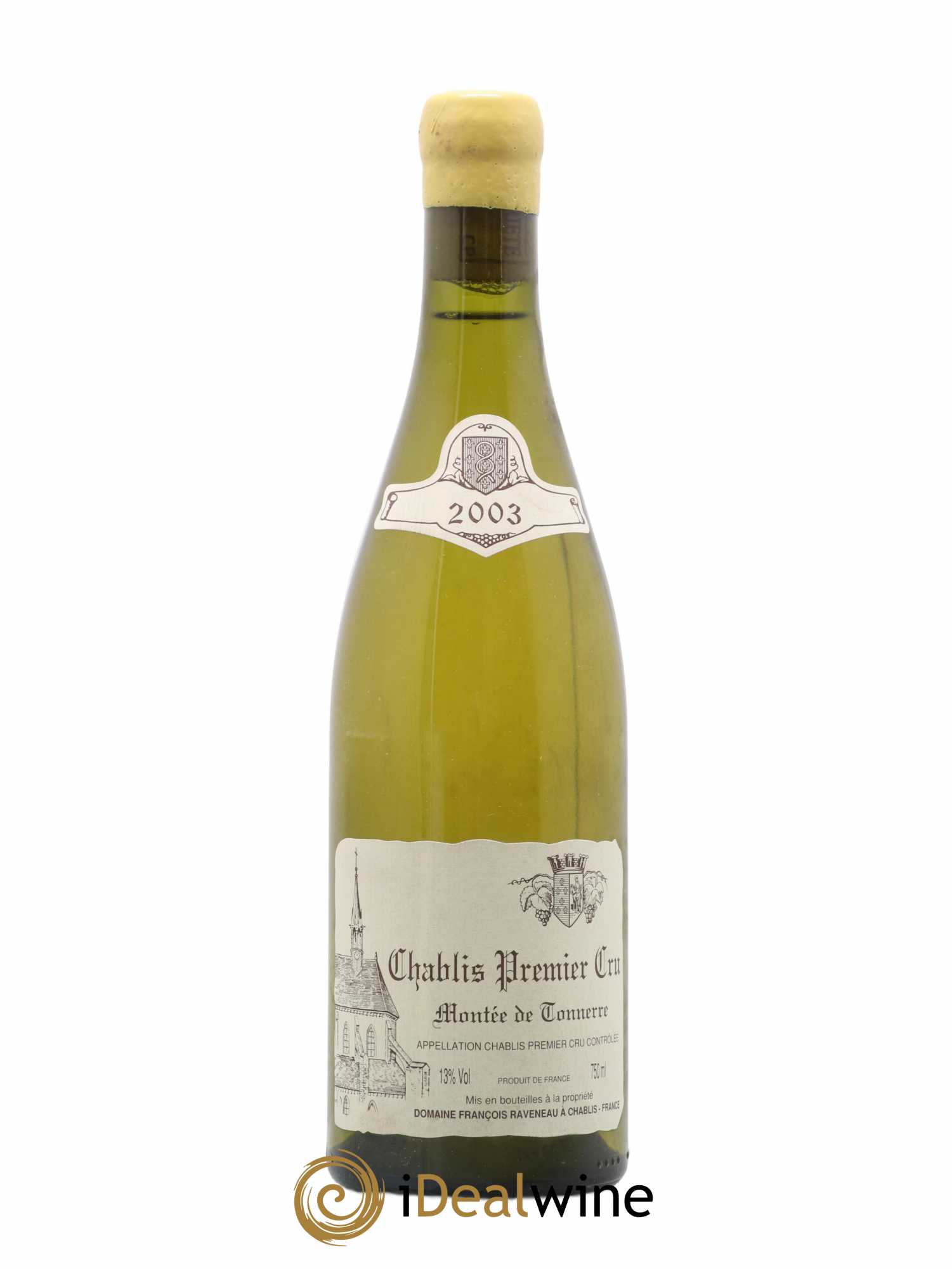 Chablis 1er Cru Montée de Tonnerre Raveneau (Domaine)  2003 - Lot of 1 bottle - 0