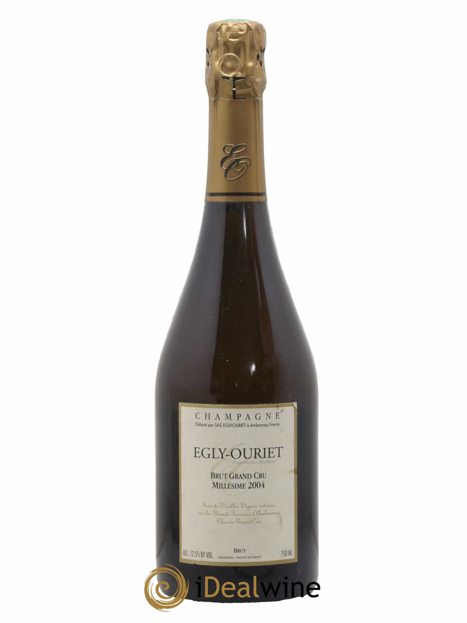 Brut Grand Cru Egly-Ouriet  2004 - Lot de 1 bouteille - 0