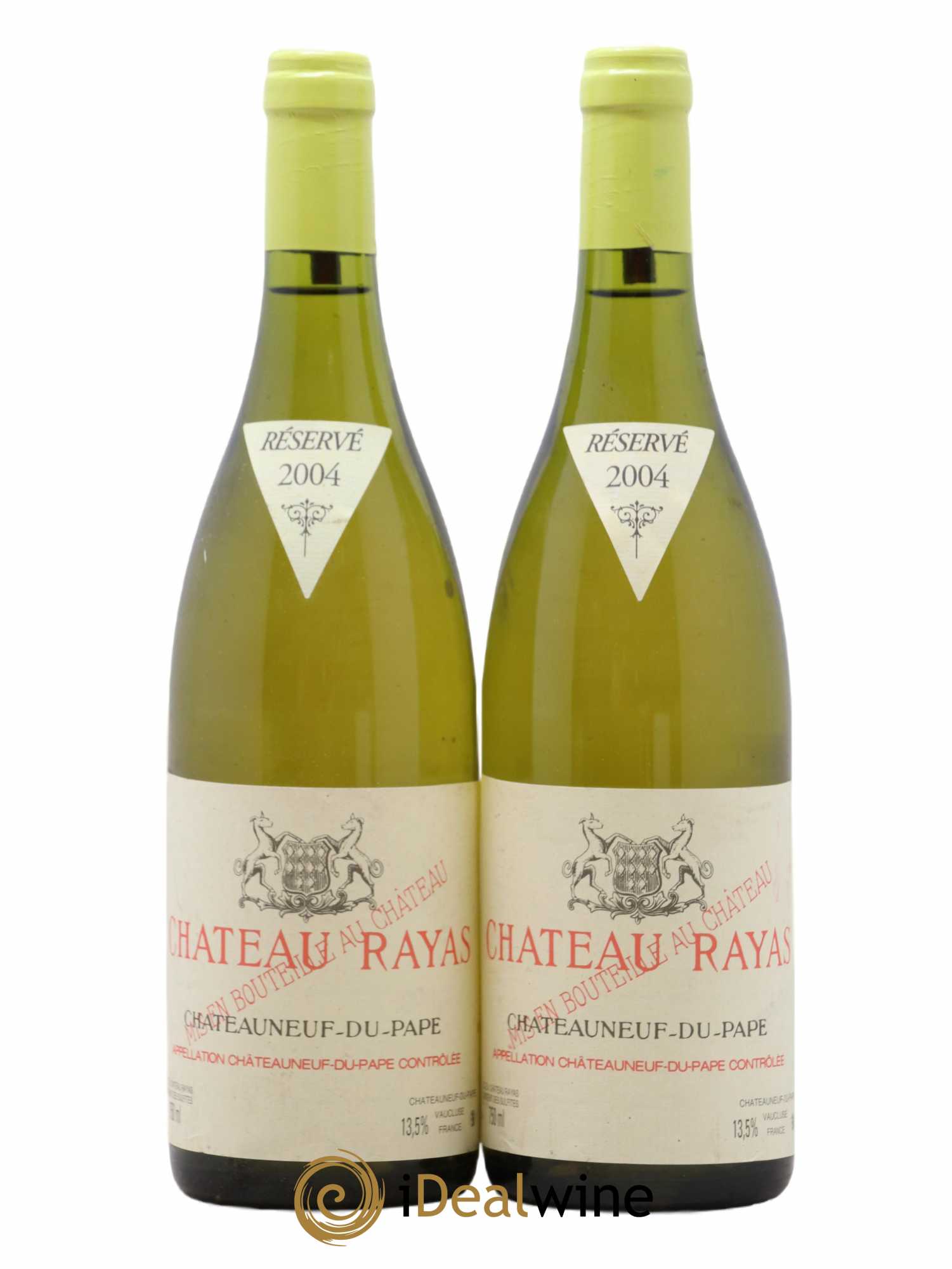 Châteauneuf-du-Pape Château Rayas Emmanuel Reynaud 2004 - Lot of 2 bottles - 0