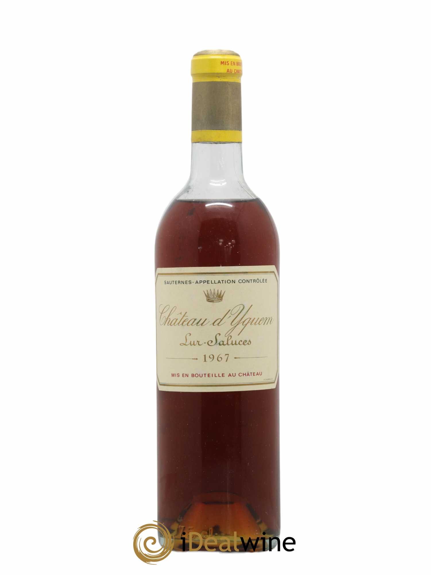 Château d' Yquem 1er Cru Classé Supérieur 1967 - Lot de 1 bouteille - 0