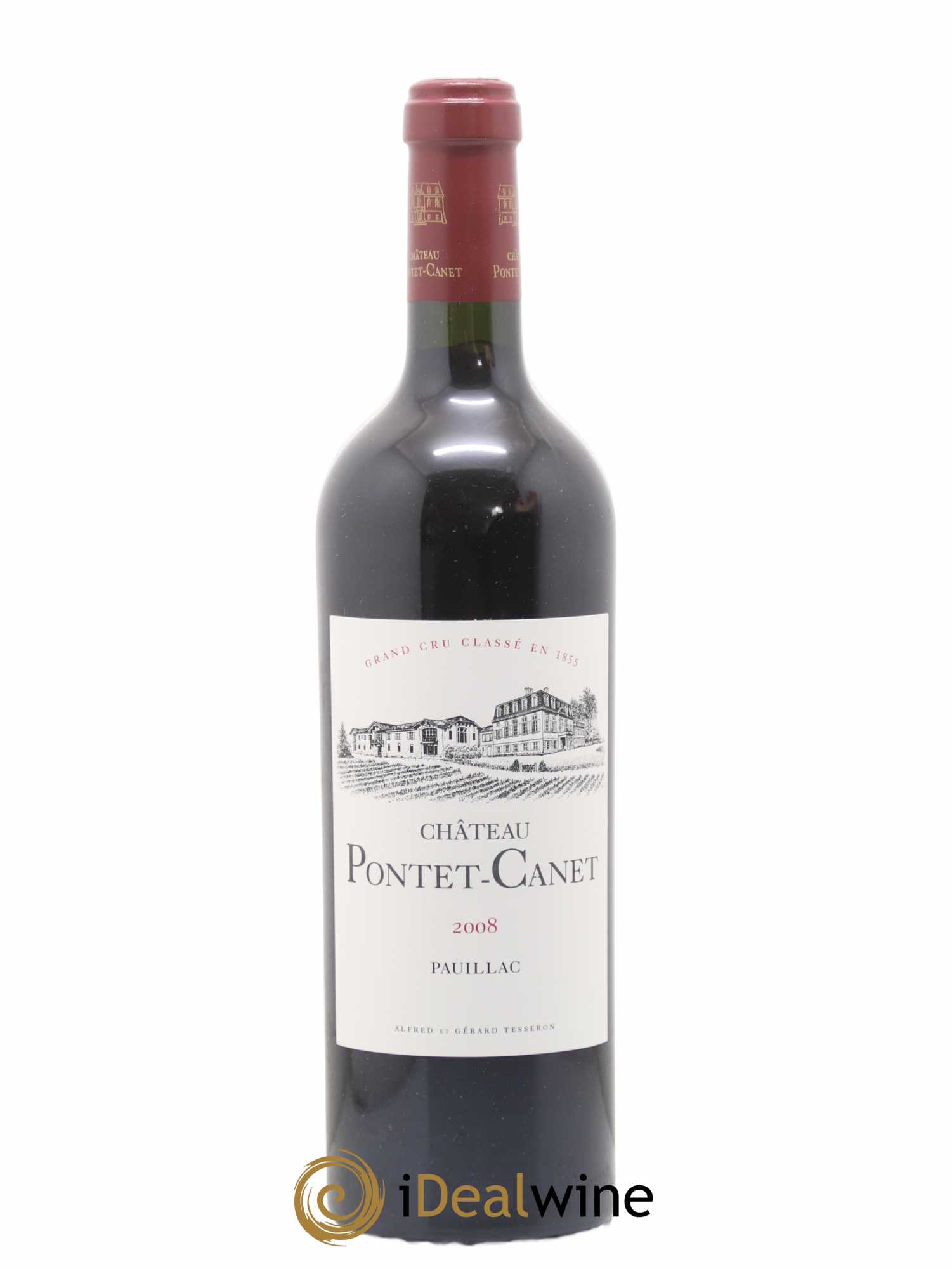 Château Pontet Canet 5ème Grand Cru Classé  2008 - Lotto di 1 bottiglia - 0