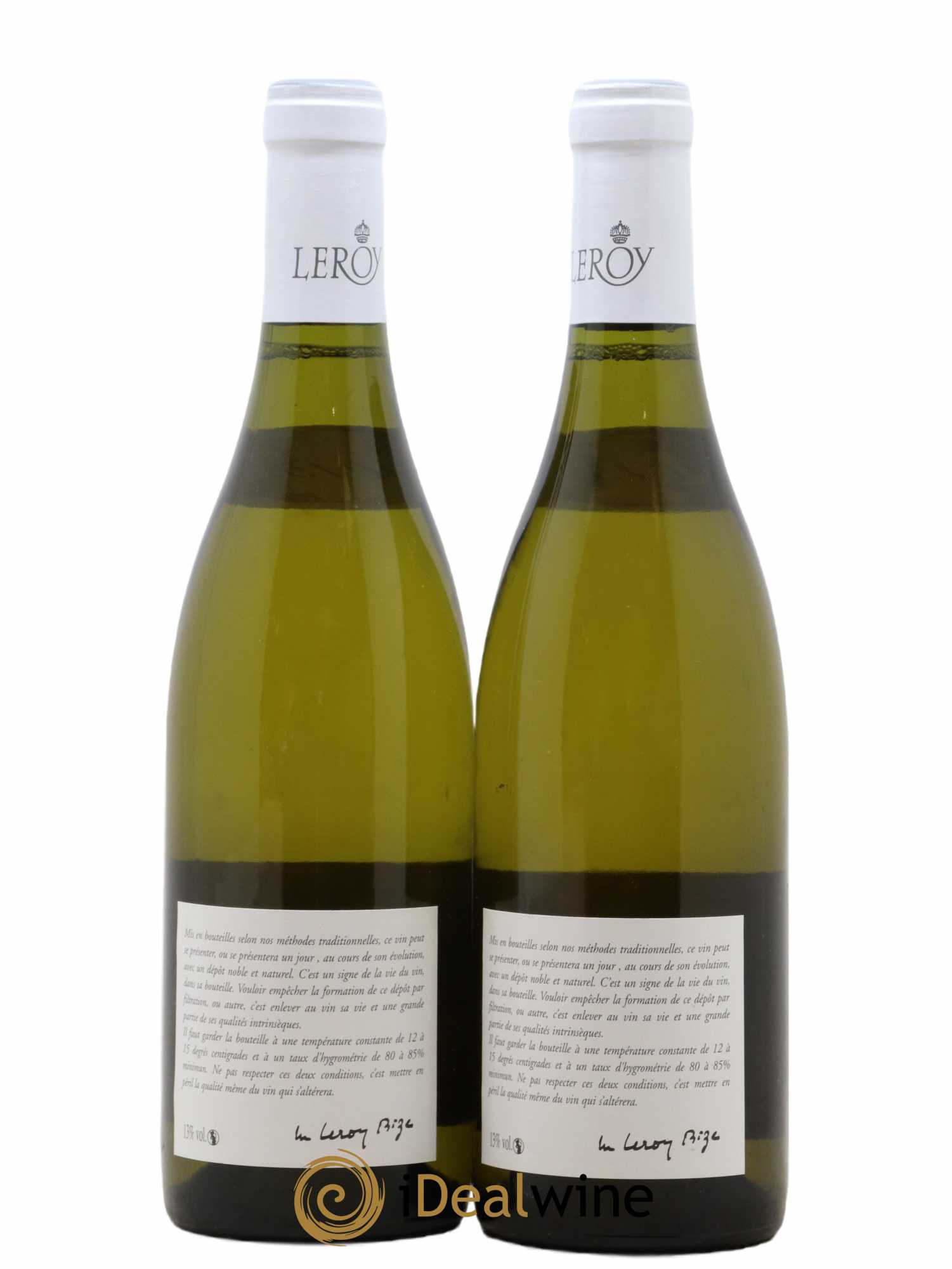 Montagny Leroy SA  2015 - Lot of 2 bottles - 1