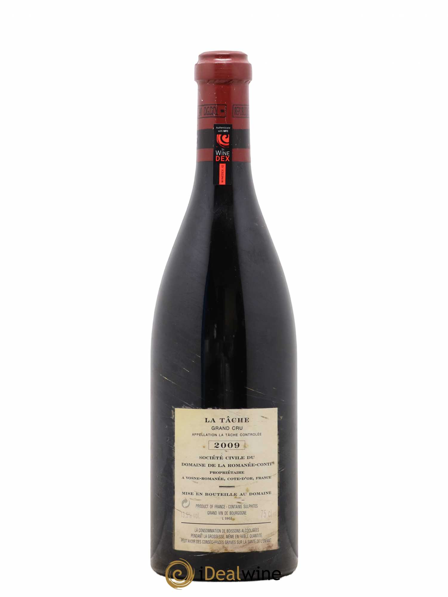 La Tâche Grand Cru Domaine de la Romanée-Conti 2009 - Lotto di 1 bottiglia - 1