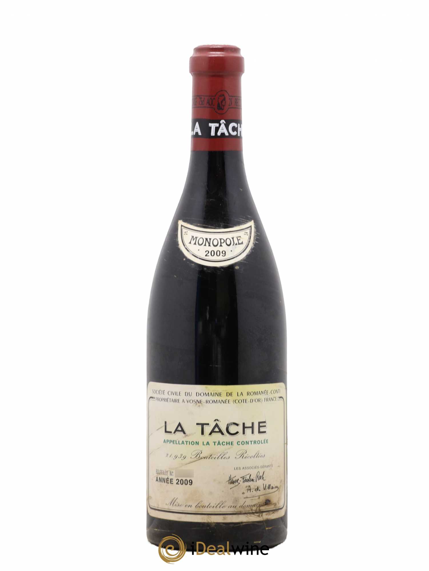 La Tâche Grand Cru Domaine de la Romanée-Conti 2009 - Lotto di 1 bottiglia - 0