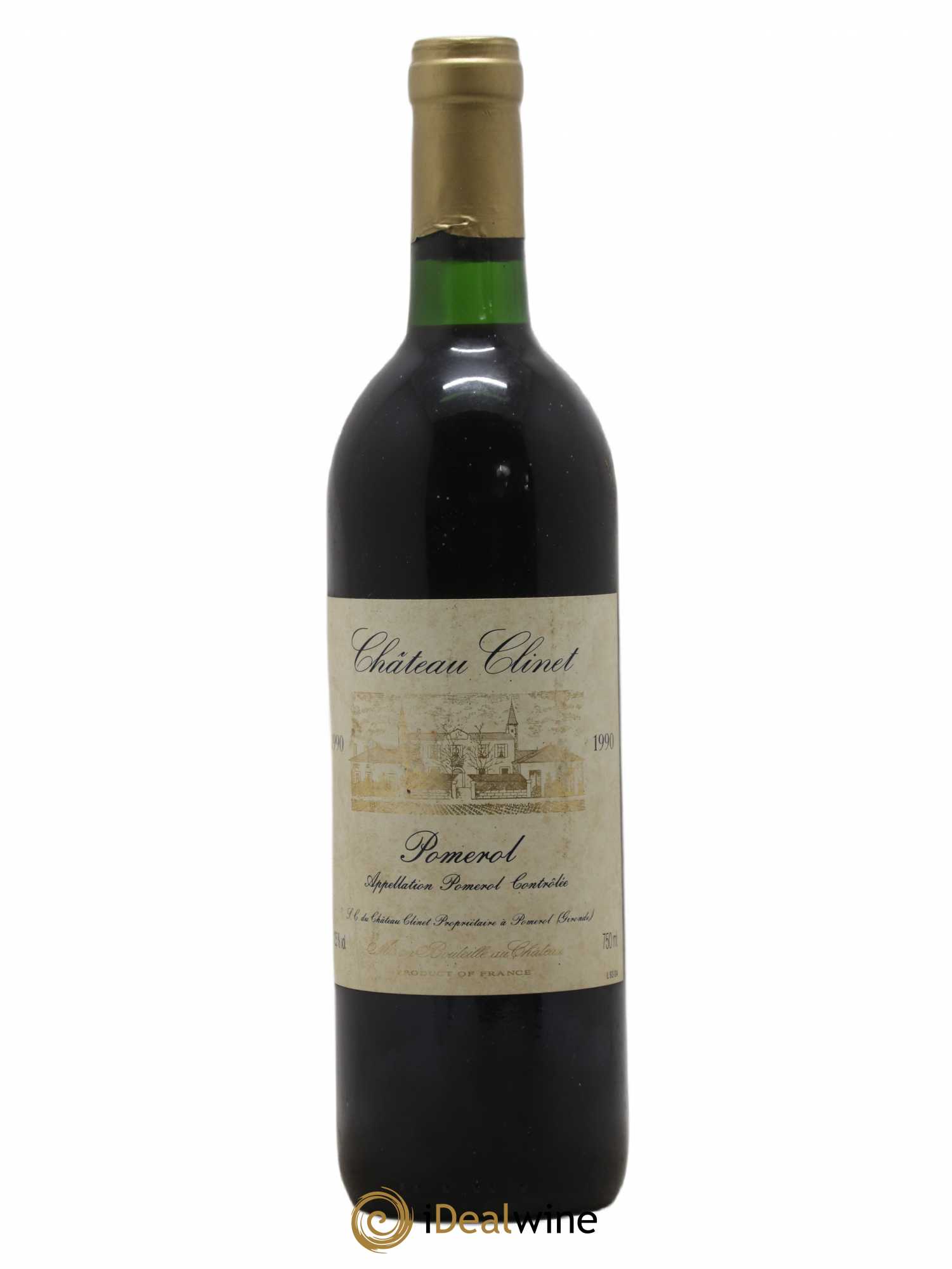 Château Clinet  1990 - Lot de 1 bouteille - 0