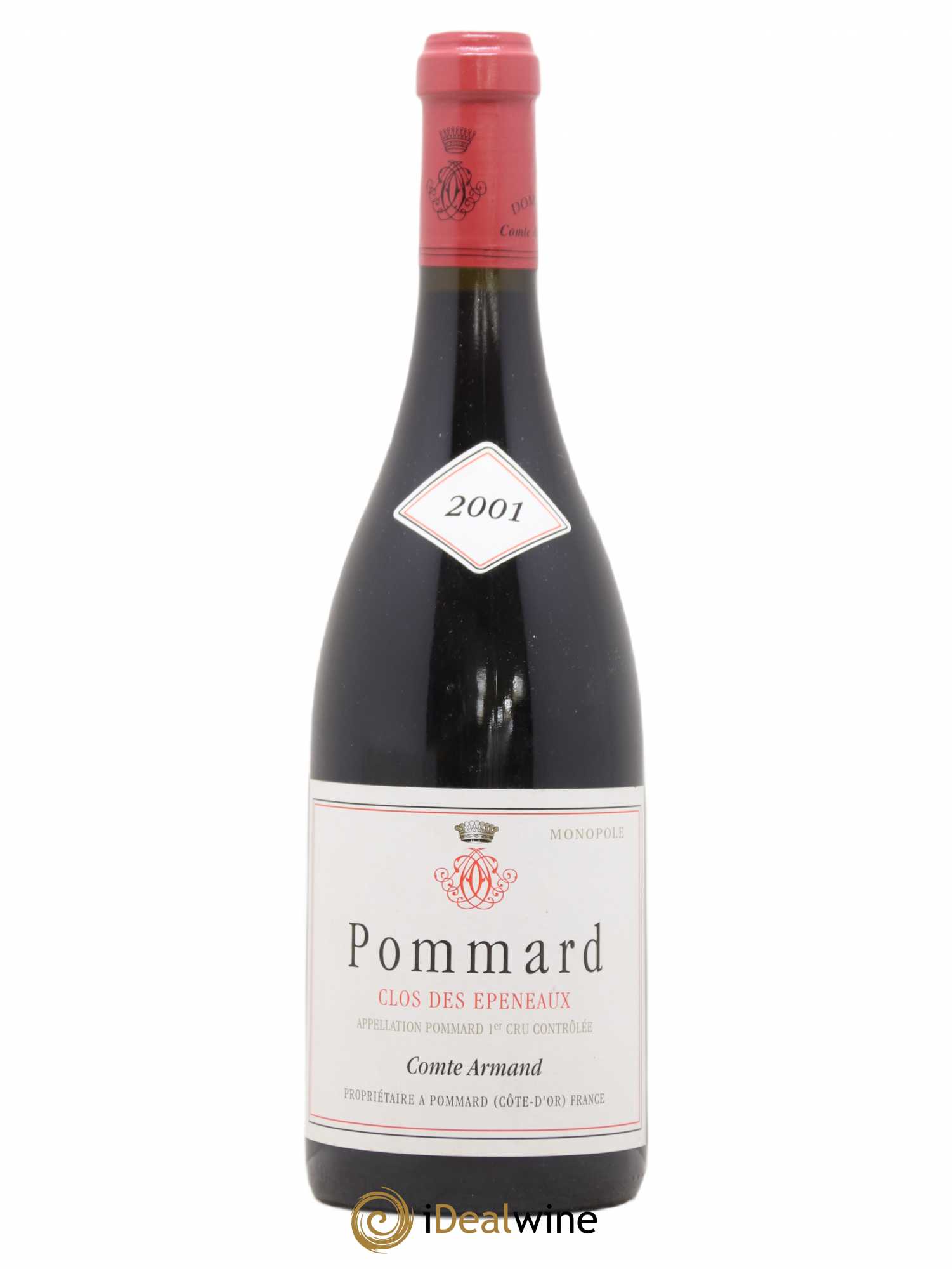 Pommard 1er Cru Clos des Epeneaux Comte Armand  2001 - Lot de 1 bouteille - 0