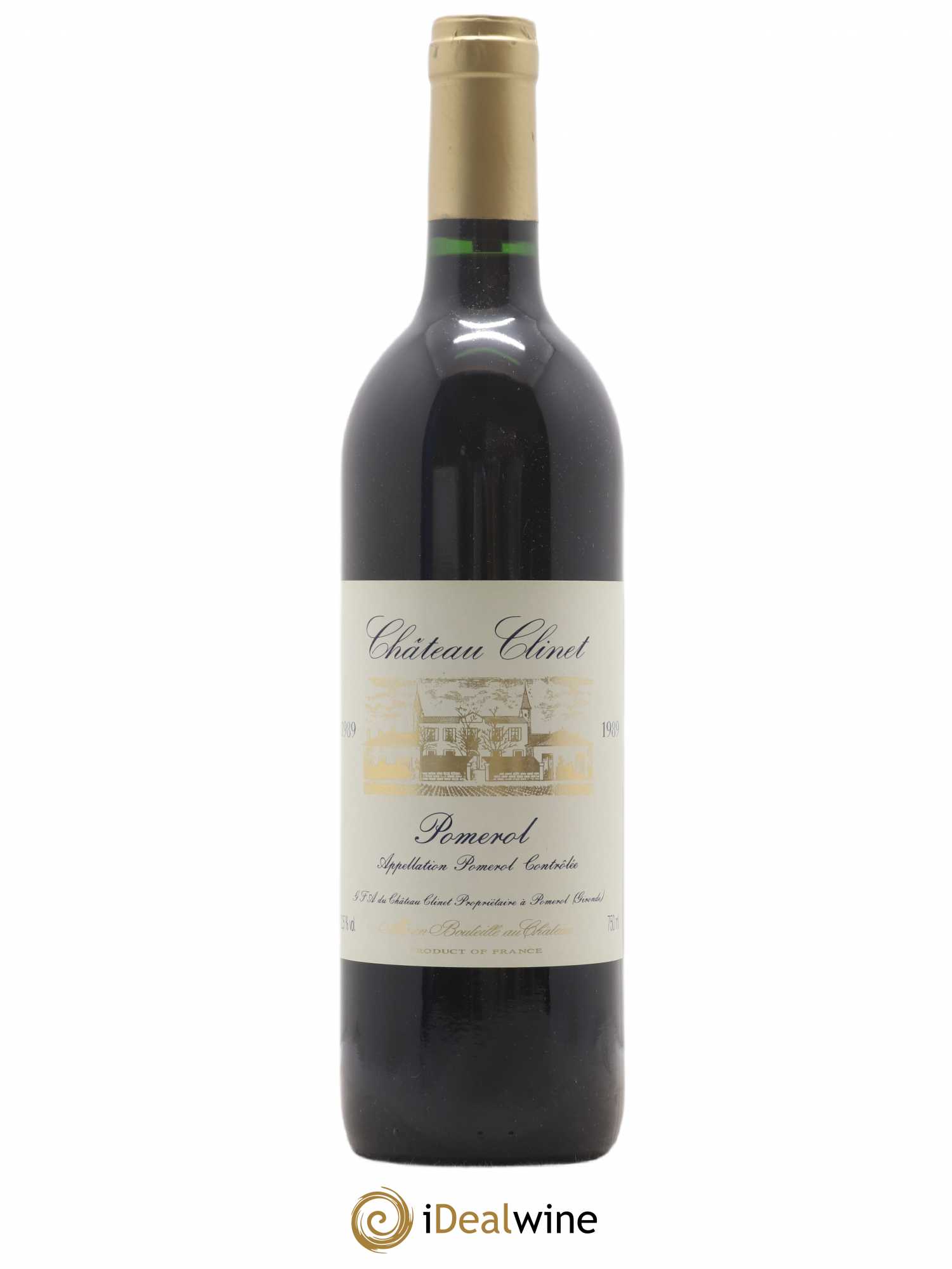 Château Clinet 1989 - Lot de 1 bouteille - 0