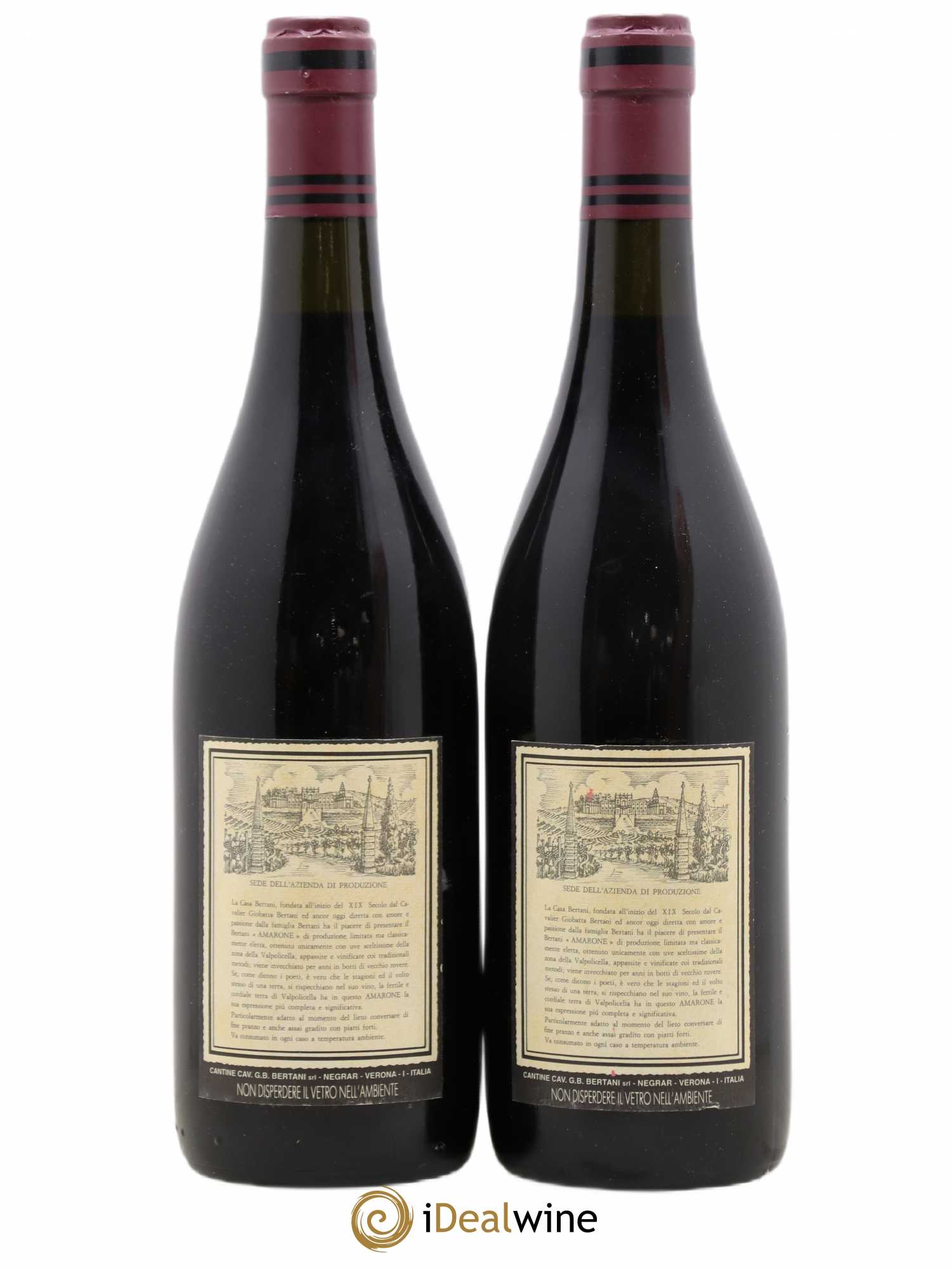 Amarone della Valpolicella DOC  1980 - Posten von 2 Flaschen - 1