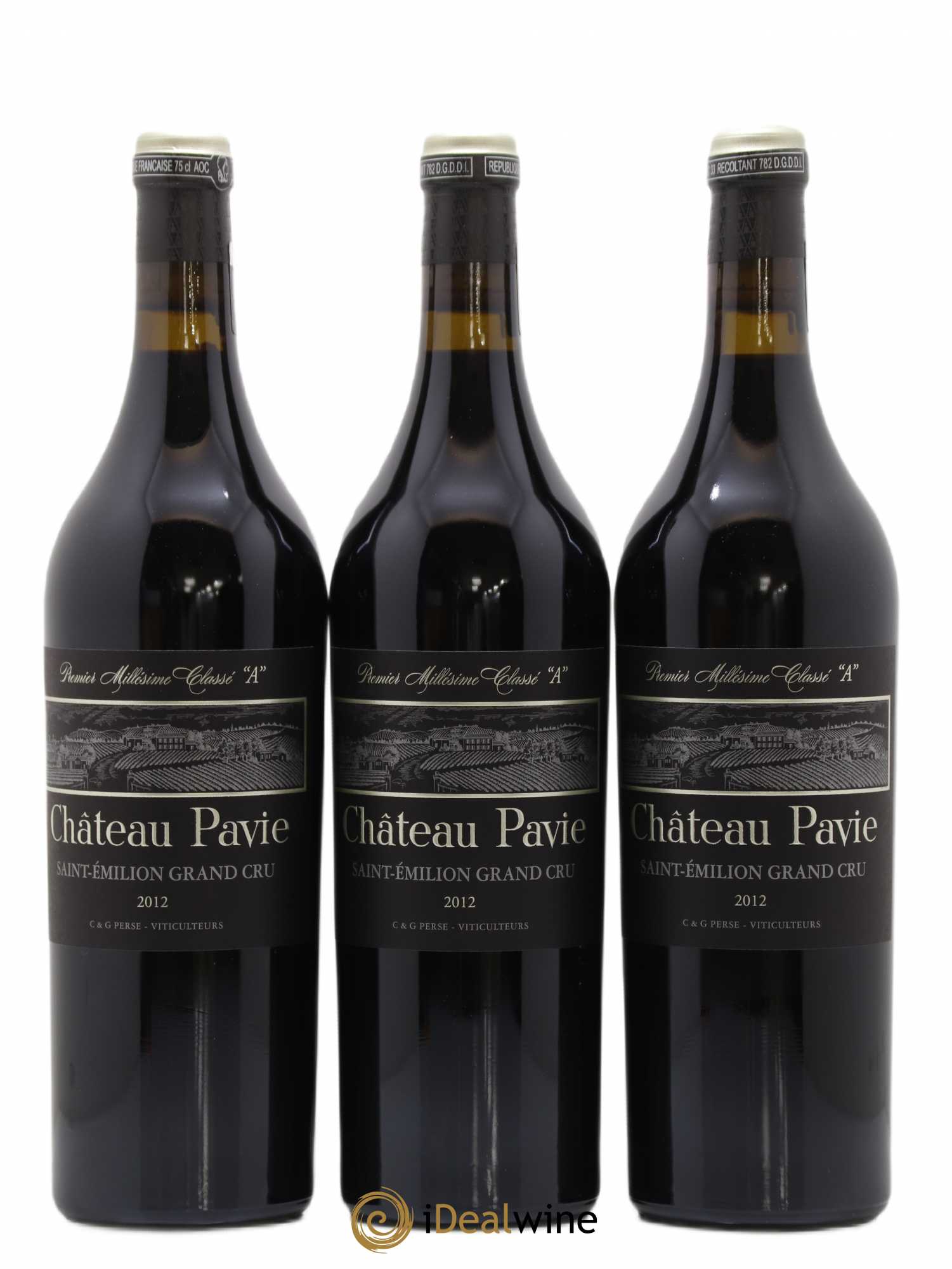 Château Pavie 1er Grand Cru Classé A 2012 - Lot of 12 bottles - 7