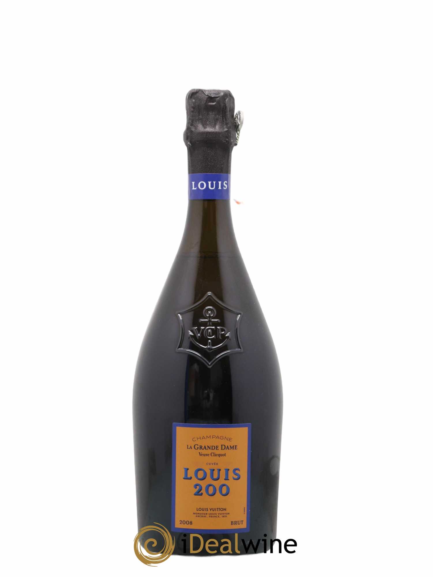 La Grande Dame Veuve Clicquot Ponsardin Cuvée Louis 200 2008 - Lot de 1 bouteille - 0