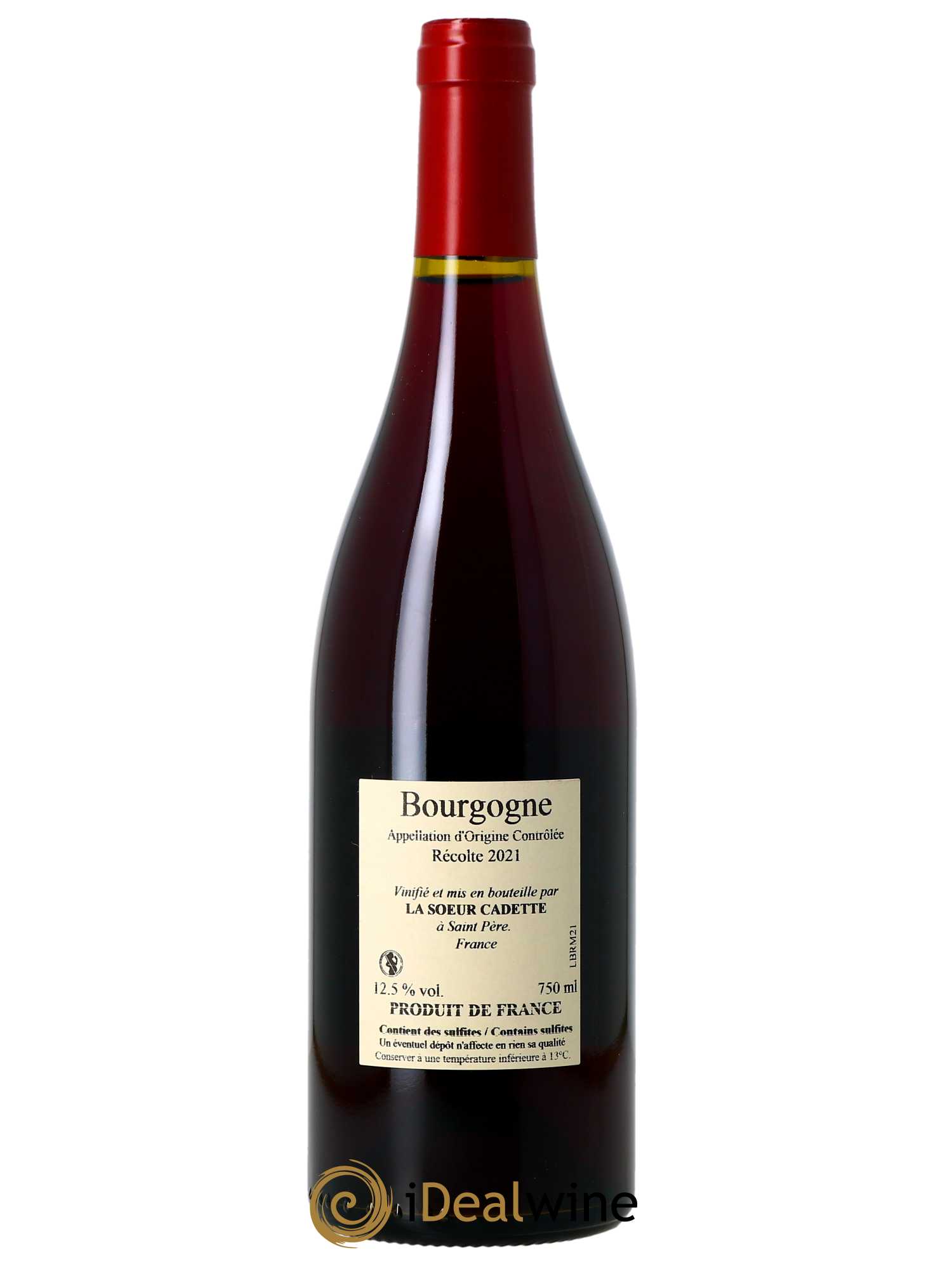 Bourgogne La Soeur Cadette 2021 - Lot de 1 bouteille - 1