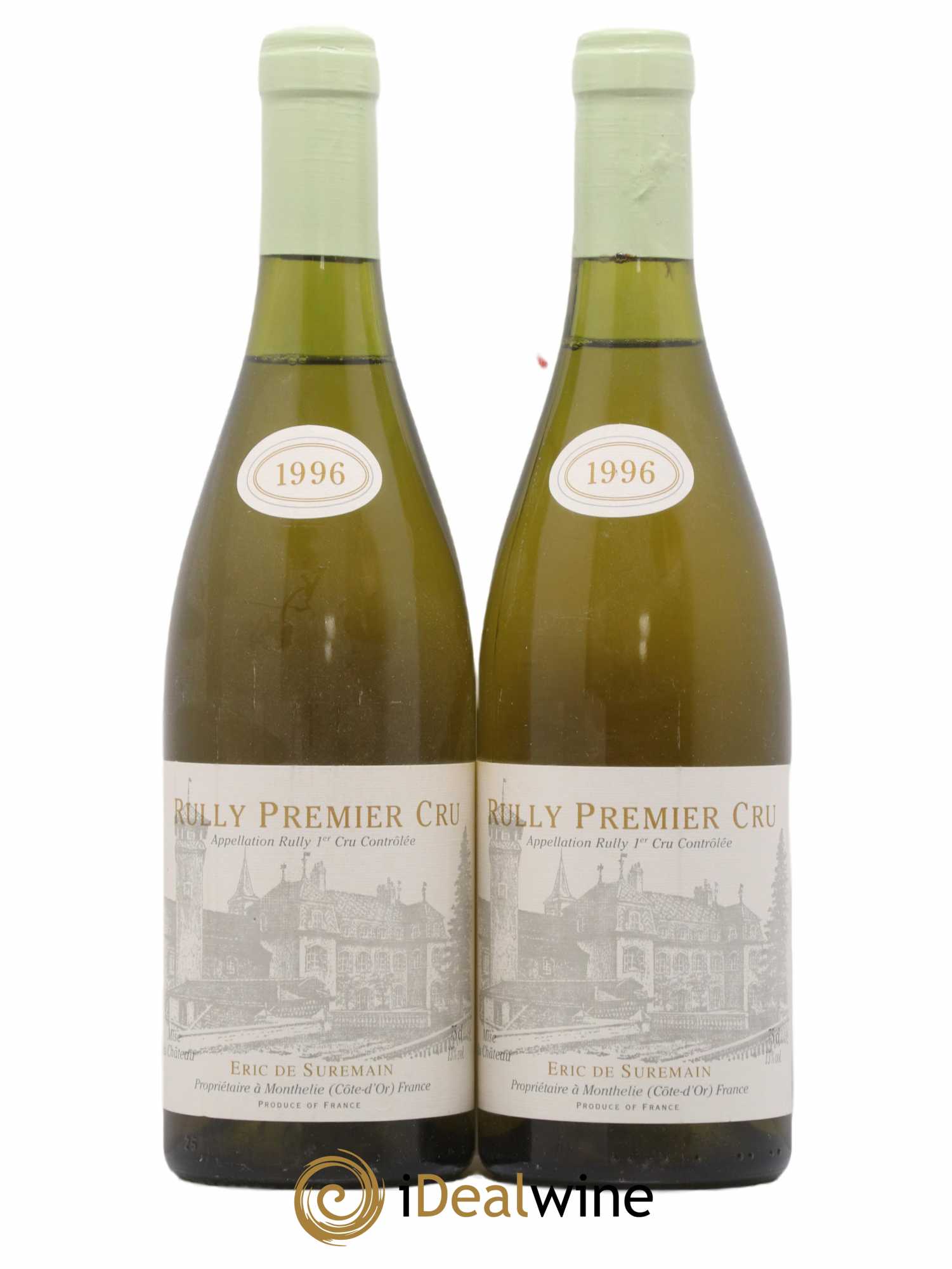 Rully 1er Cru De Suremain (no reserve) 1996 - Lot of 2 bottles - 0