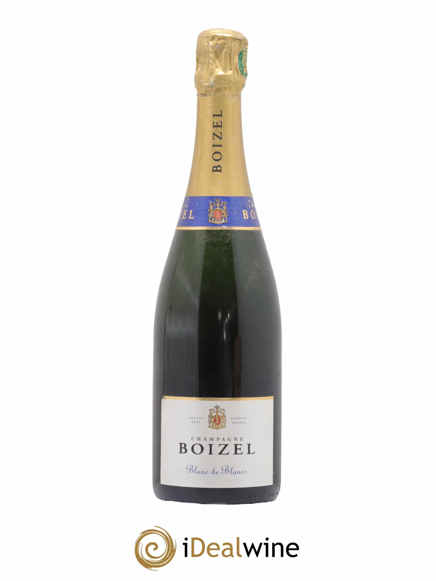 Champagne Blanc de Blanc Boizel - Lot de 1 bouteille - 0