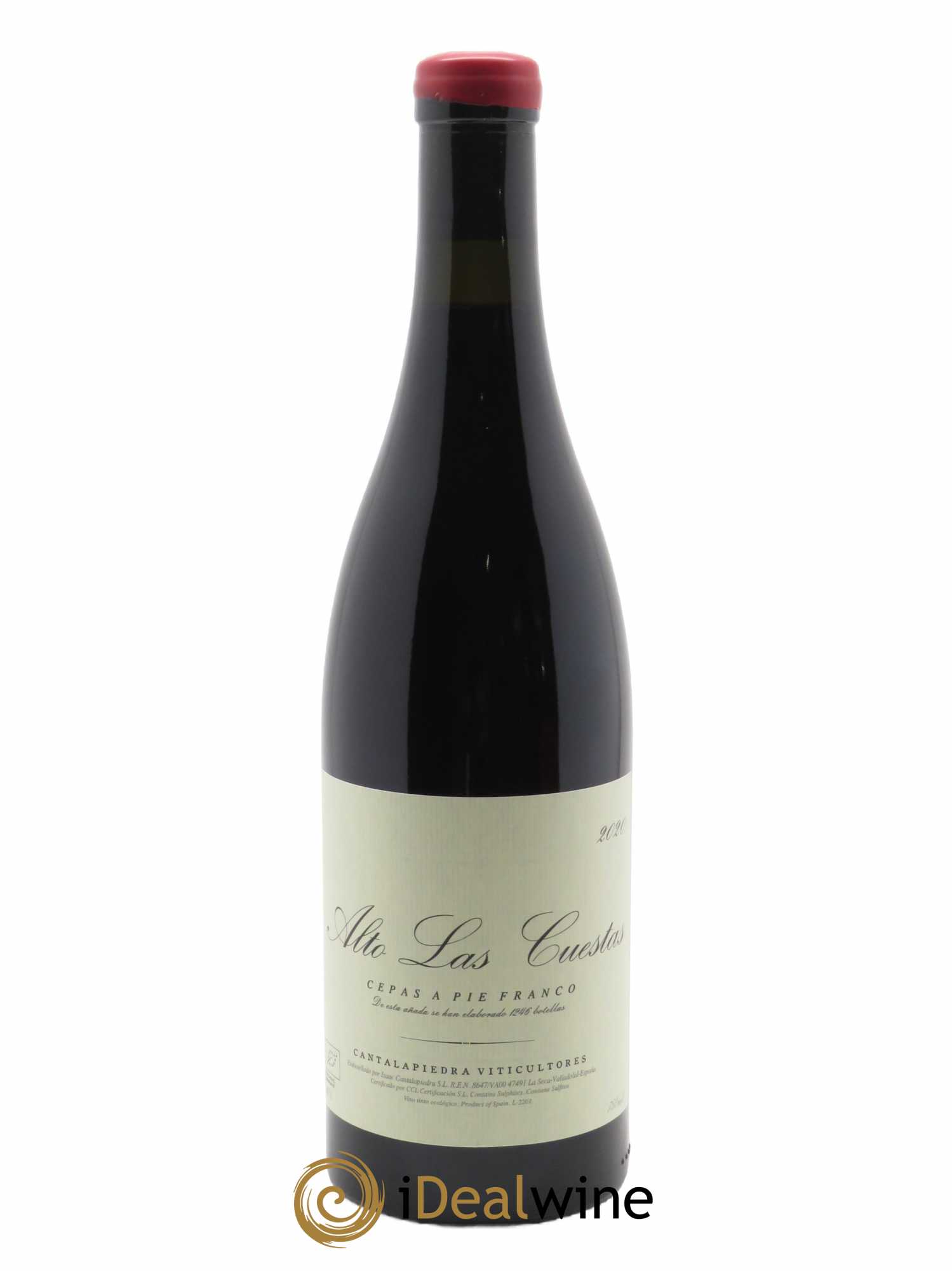 Vino de la Tierra de Castilla y León Alto Las Cuestas Cantalapiedra Viticultores 2020 - Lot de 1 bouteille - 0