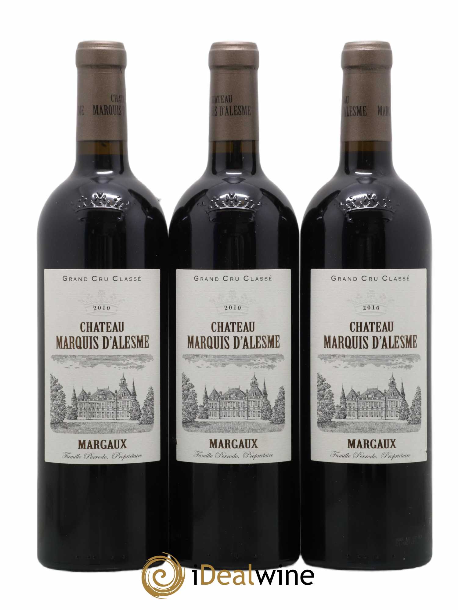 Château Marquis d'Alesme Becker 3ème Grand Cru Classé 2010 - Lot of 6 bottles - 2