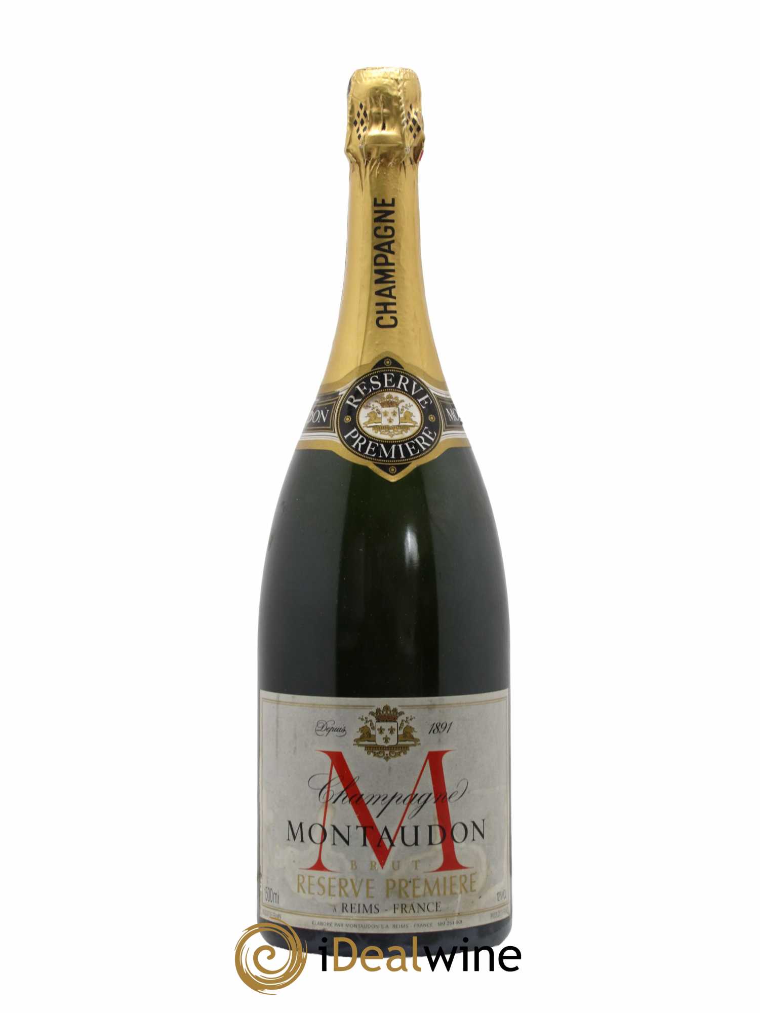 Champagne Brut Réserve Première Montaudon - Lot de 1 magnum - 0