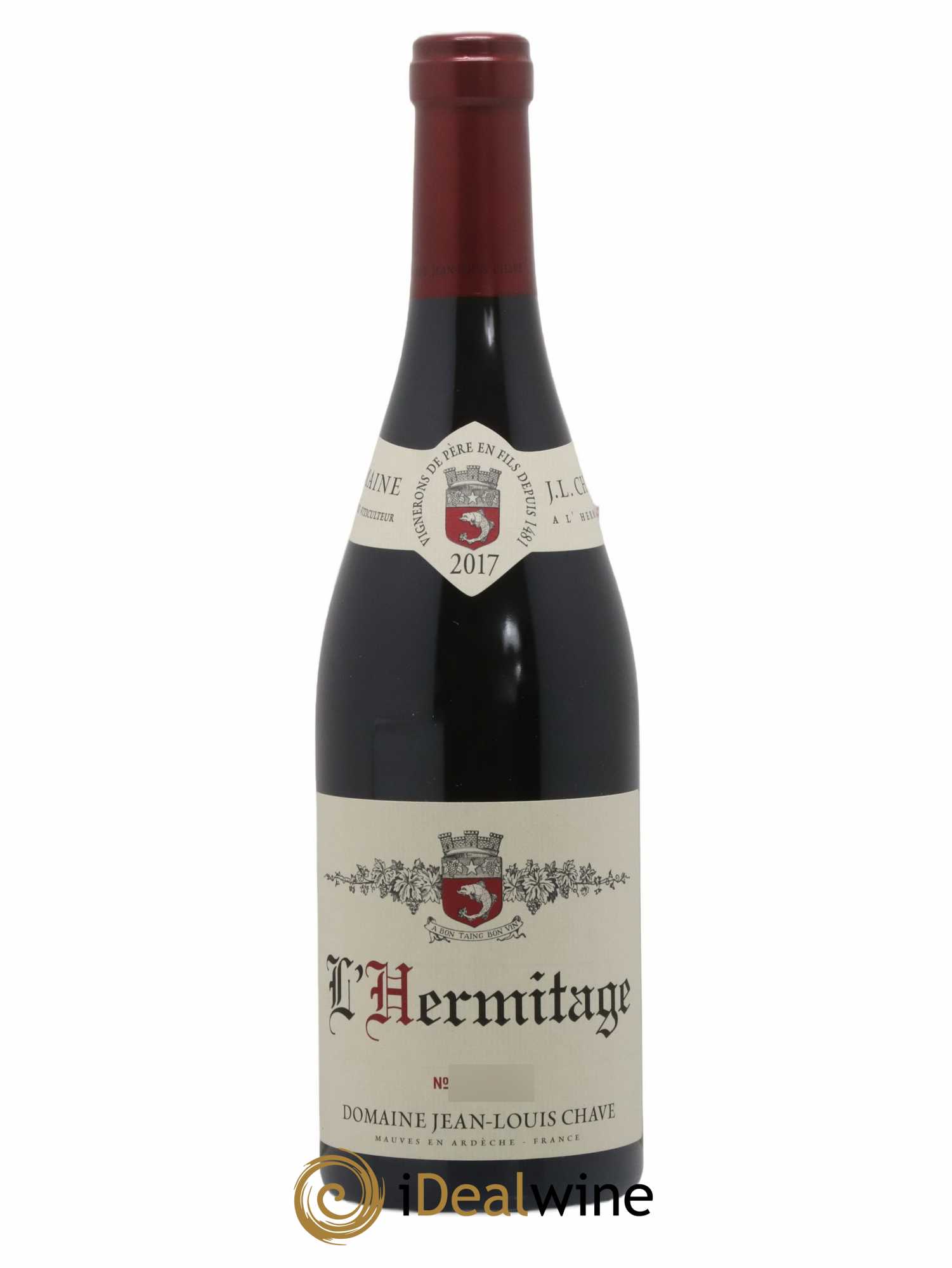 Hermitage Jean-Louis Chave  2017 - Lotto di 1 bottiglia - 0