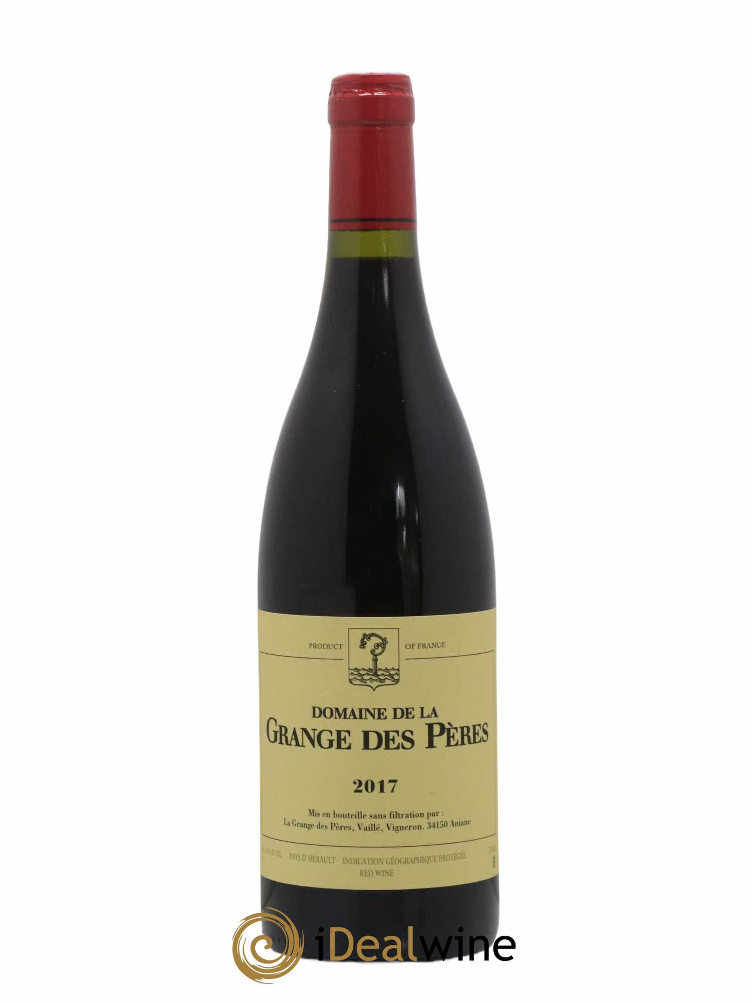 IGP Pays d'Hérault Grange des Pères Laurent Vaillé  2017 - Lot de 1 bouteille - 0