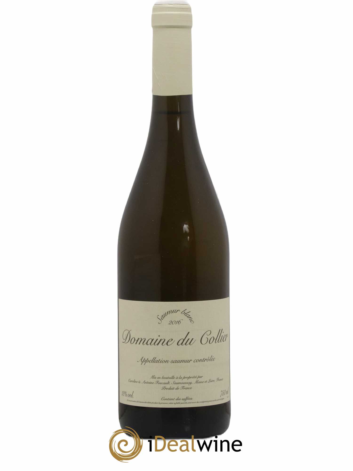 Saumur Domaine du Collier  2016 - Lotto di 1 bottiglia - 0