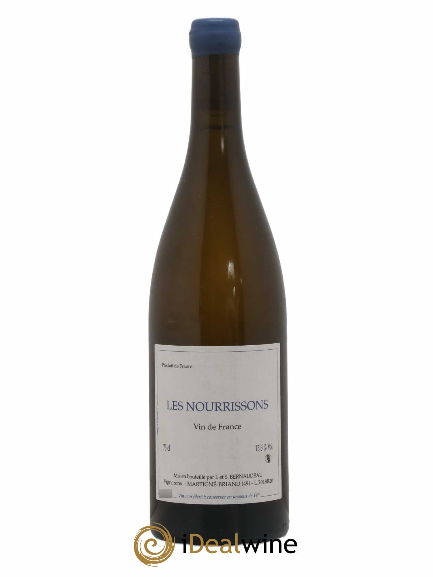 Vin de France Les Nourrissons Stéphane Bernaudeau  2018 - Lot de 1 bouteille - 0