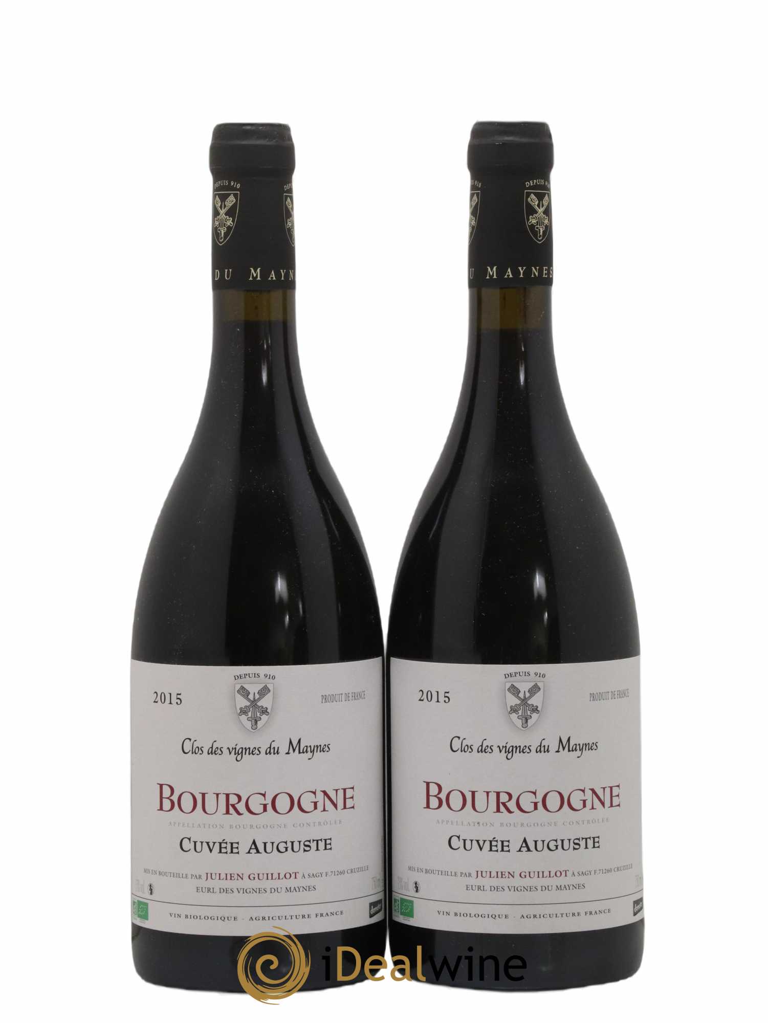 Bourgogne Cuvée Auguste Les Vignes du Maynes  2015 - Posten von 2 Flaschen - 0