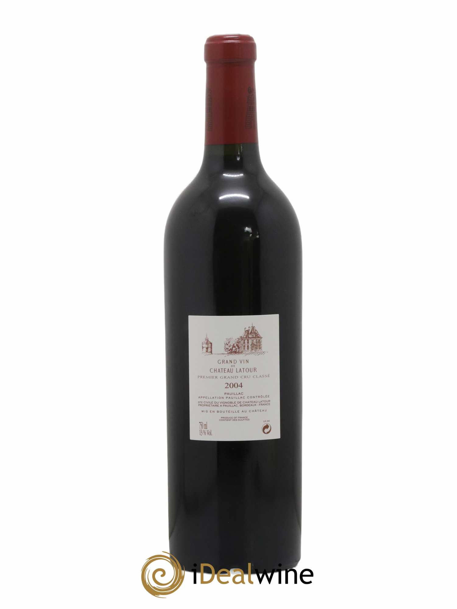 Château Latour 1er Grand Cru Classé  2004 - Lot de 1 bouteille - 1