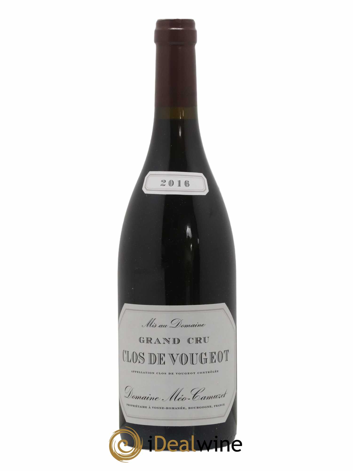 Clos de Vougeot Grand Cru Méo-Camuzet (Domaine)  2016 - Lot de 1 bouteille - 0