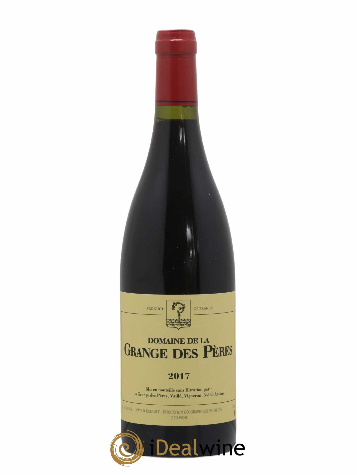 IGP Pays d'Hérault Grange des Pères Laurent Vaillé  2017 - Lot of 1 bottle - 0