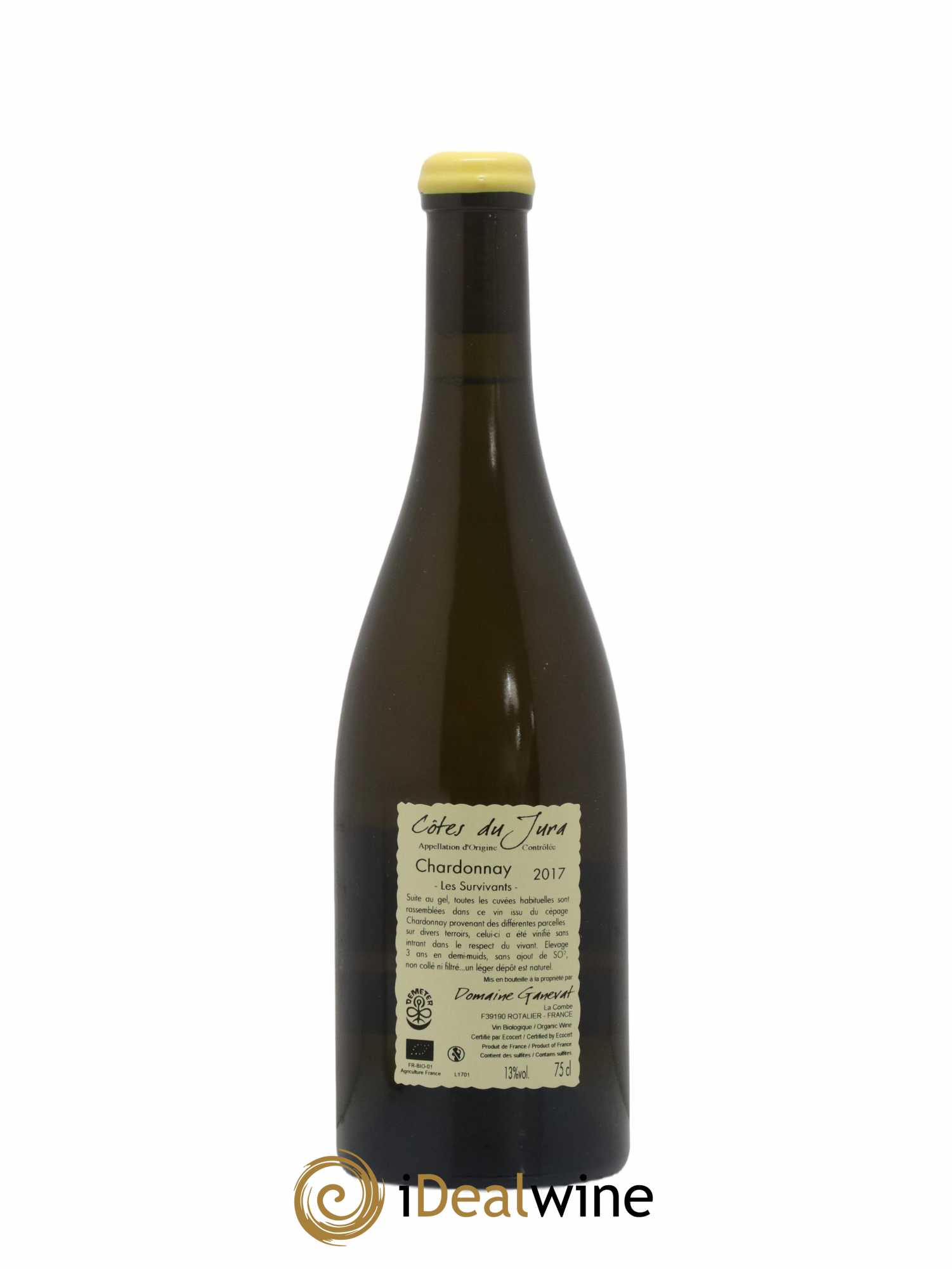 Côtes du Jura Les Survivants Jean-François Ganevat (Domaine)  2017 - Lot de 1 bouteille - 1